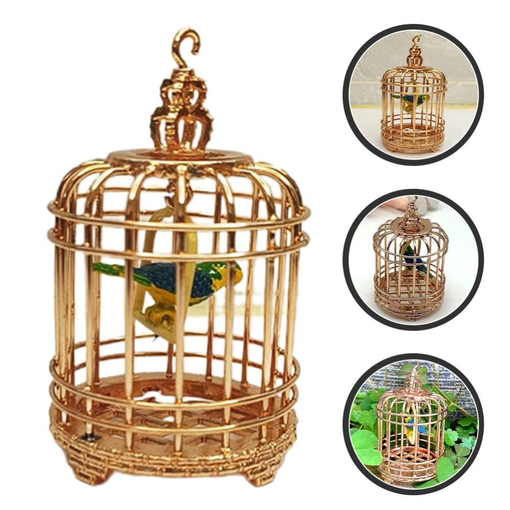 Mini House Birdcage Small Bird Cage Tiny House Bird Cage Mini Birdcage Ornament