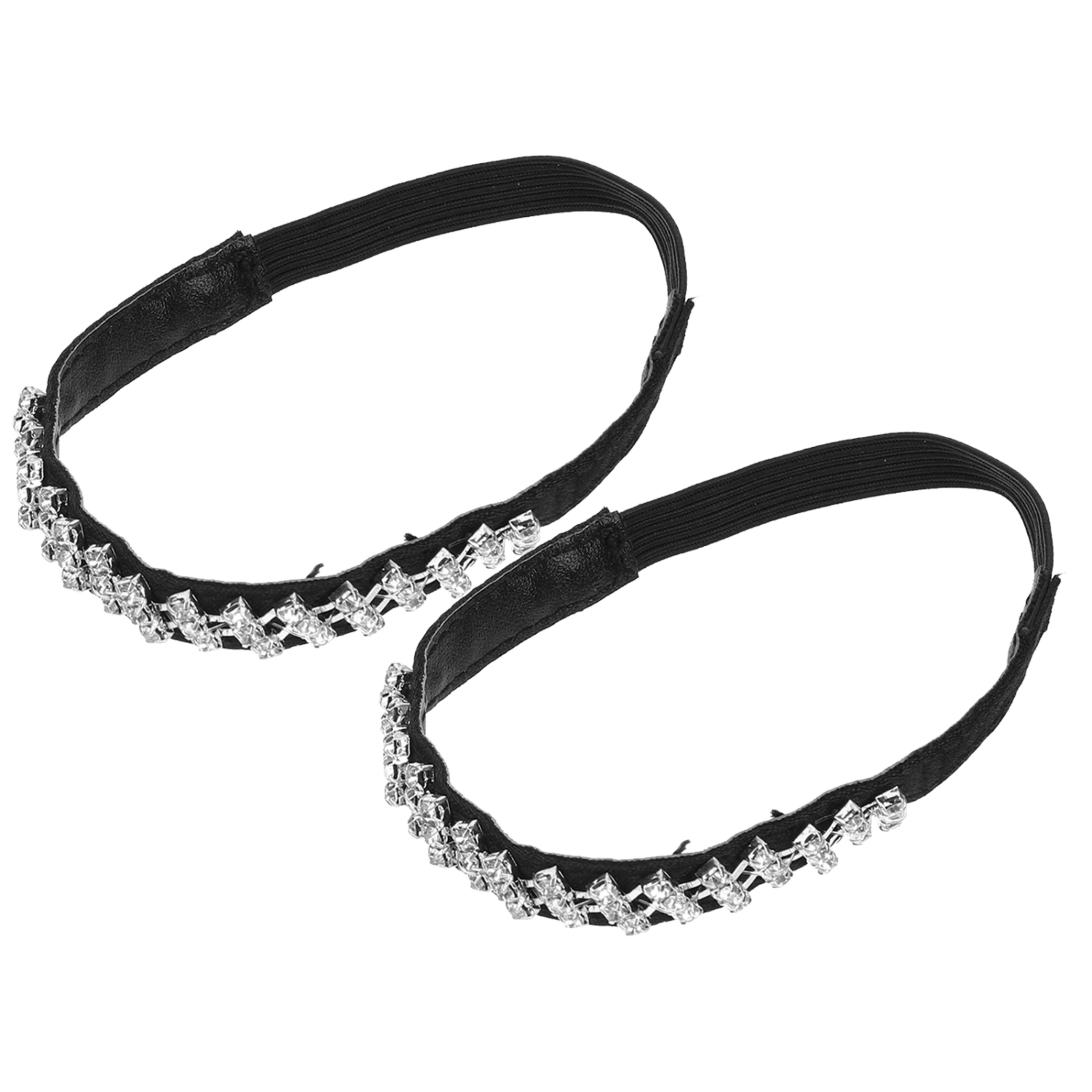 1 Pair High Heels Anti-loose Straps Elastic Detachable Shoe Ankle Straps for Women