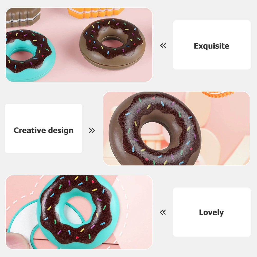 2Pcs Donut Fidget Slider Cartoon Sensory Toy Kids Donut Fidget Toy Finger Donut Plaything