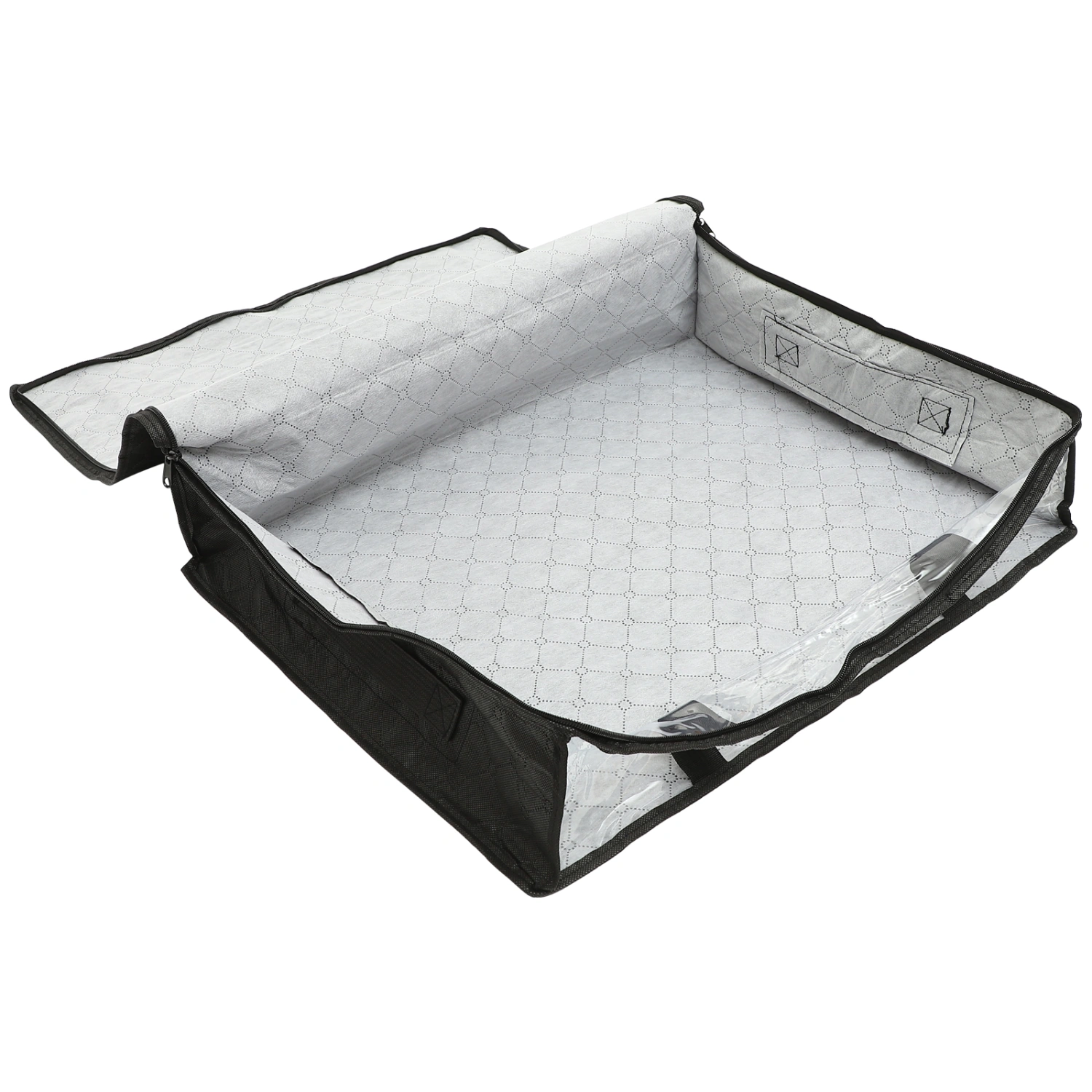 Under Bed Storage Bag Large Capacity Breathable Non-woven Storage Bin for Blanket Quilts