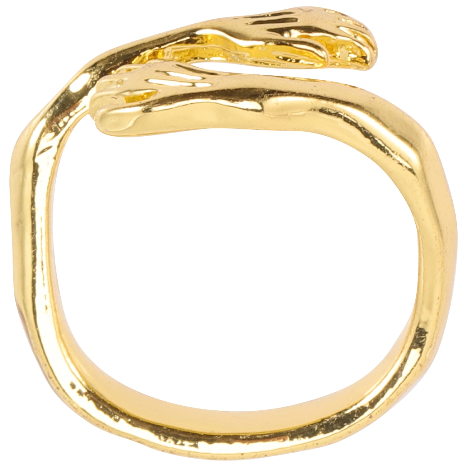 Women Vintage Ring Jewelry Hug Hand Ring Fashionable Women Jewelry Finger Ring