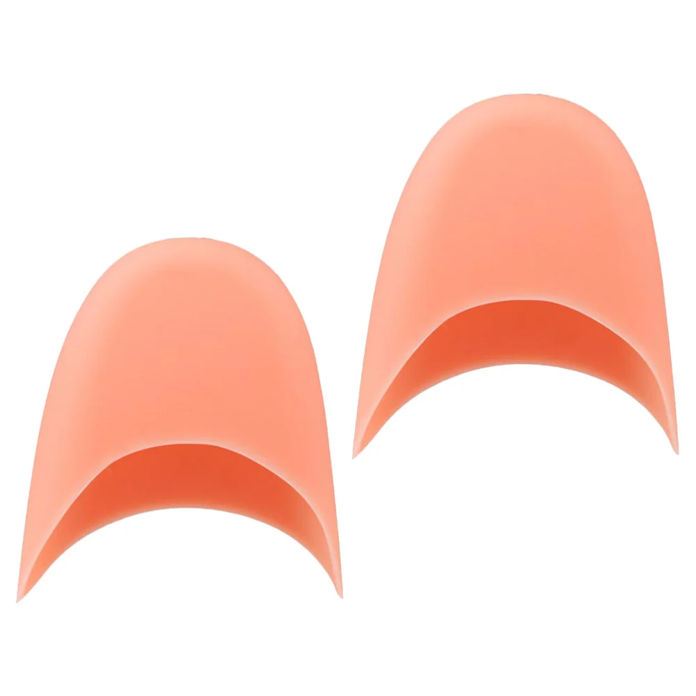 1 Pair Soft Silicone Pointe Toe Cover Ballet Dance Toe Pads Shoe Toe Protector Silicone for Toe