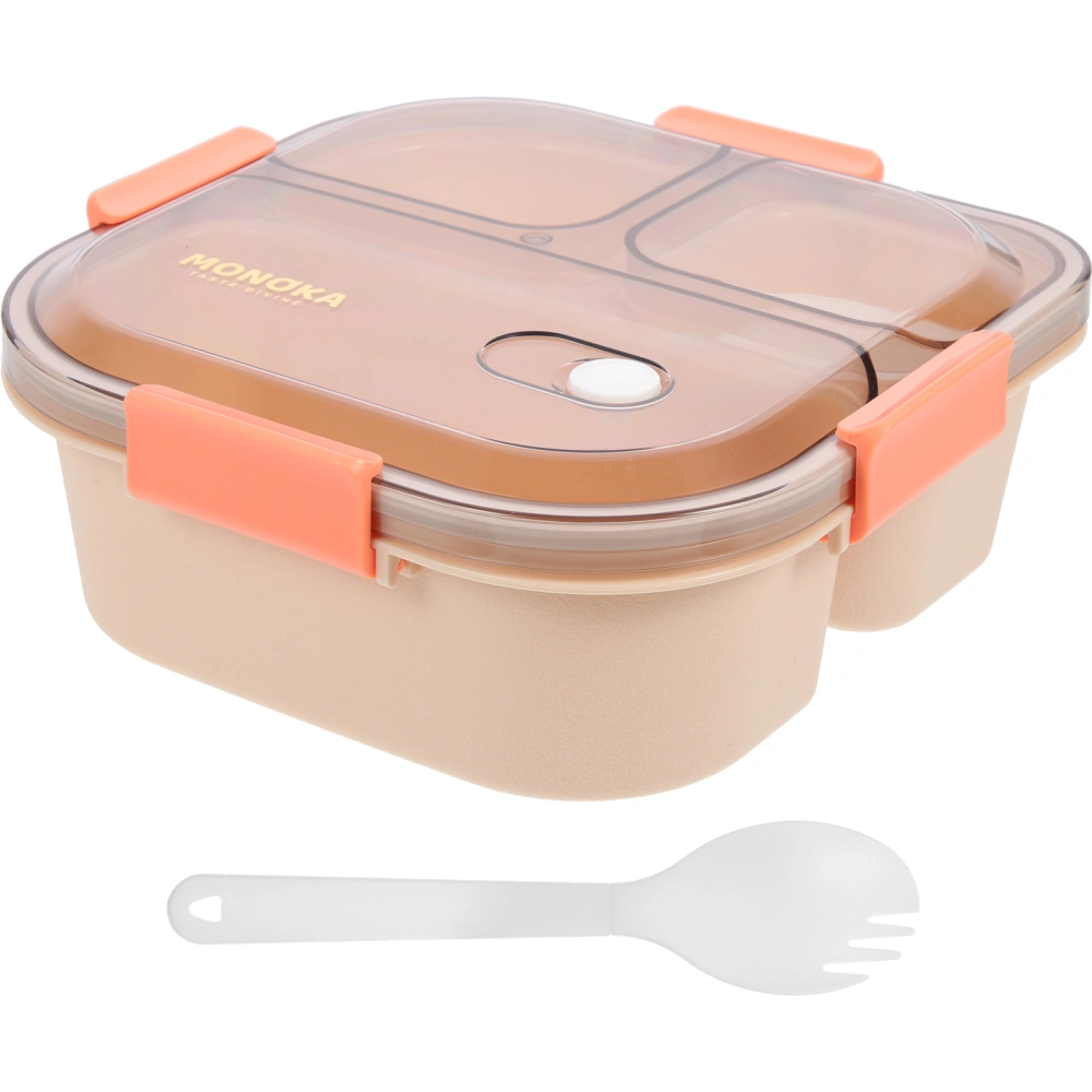 1 Set of Multi-Function Food Box Divided Meal Box Reusable Lunch Box Portable Food Box Lunch Supply