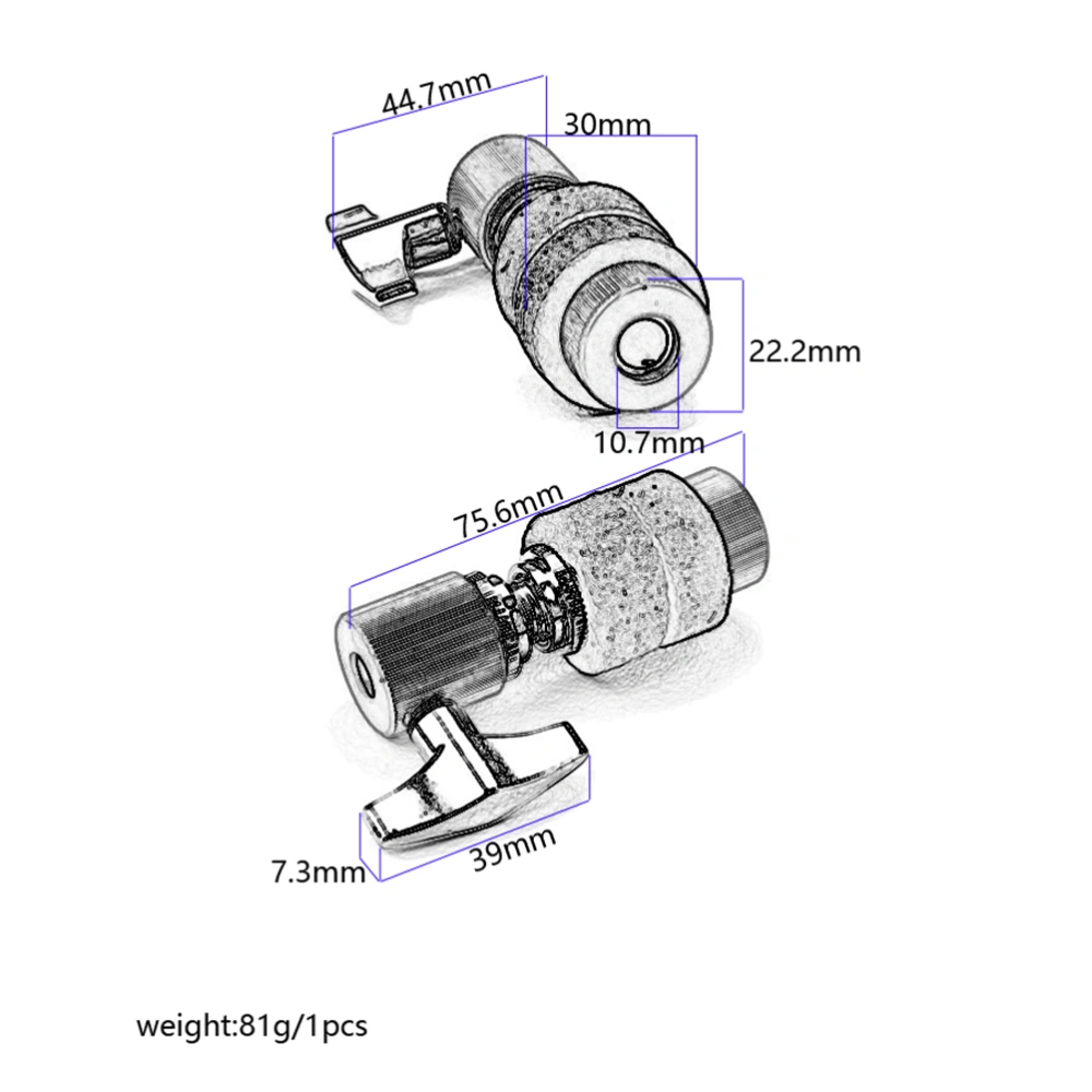 Metal Hi Hat Clutch Jazz Drum Clutch Metal Hi Hat Drop Clutch for Jazz Drum