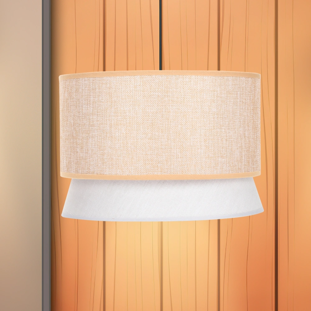 Small Lampshade E27/e14 Base Ceiling Lamp Shade Double Layers Lamp Shade