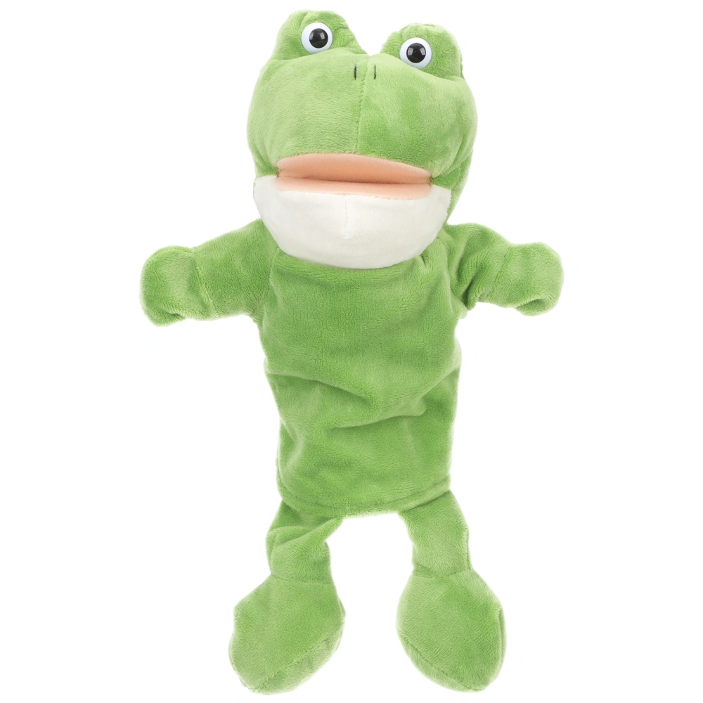 Storytime Frog Puppet Children Hand Puppet DIY Hand Toy Educational Frog Puppet