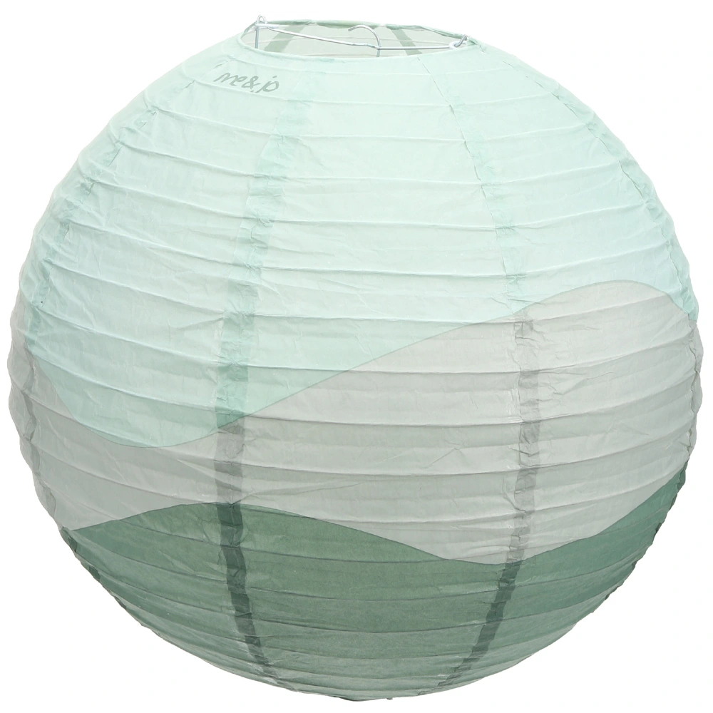 Paper Lamp Shade Folding Diy Party Lampshade Hanging Paper Lantern Cover