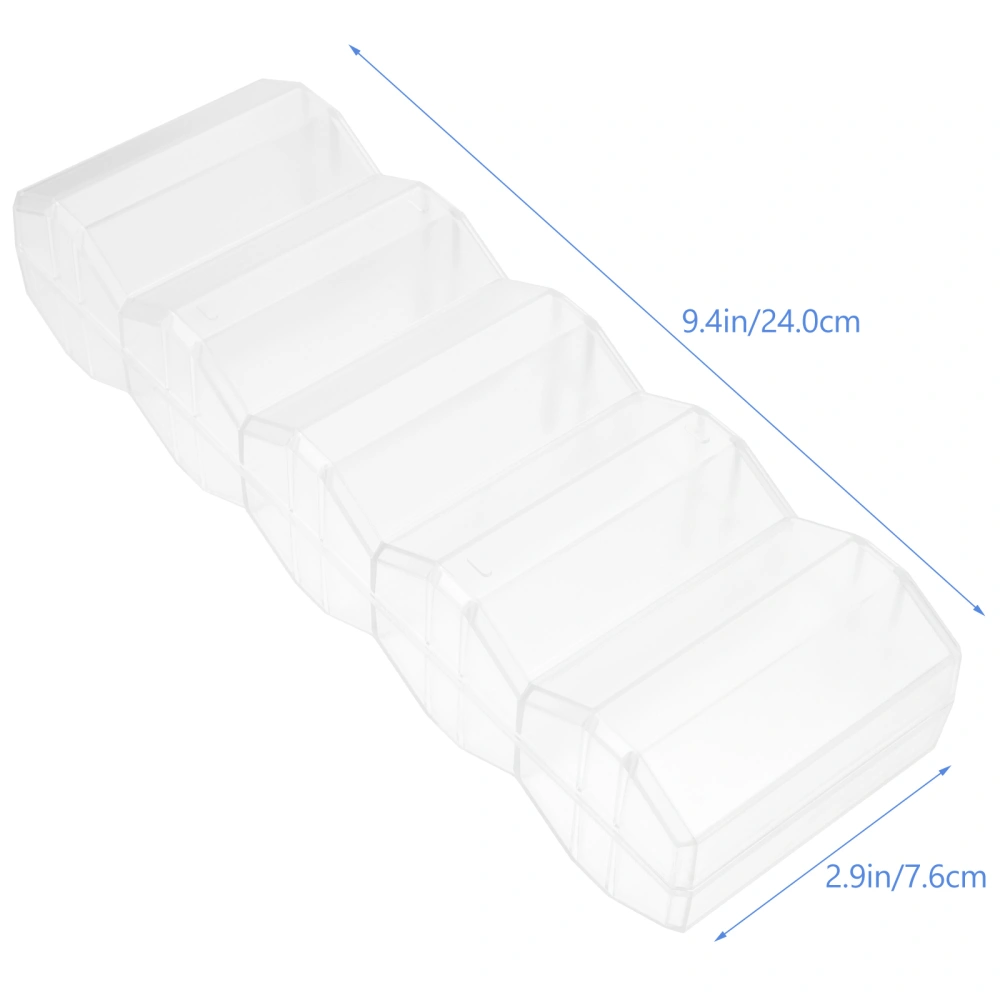 Game Chip Case Transparent Game Chip Holder Large Capacity Poker Chip Box Poker Chip Carrying Box