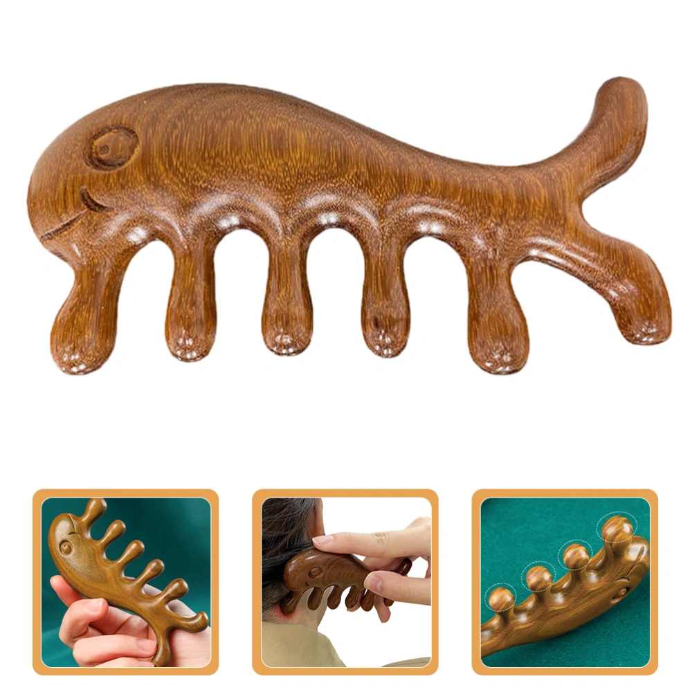 Wooden Comb Massage Hair Comb Wide Tooth Comb Universal Wood Comb for Men Women