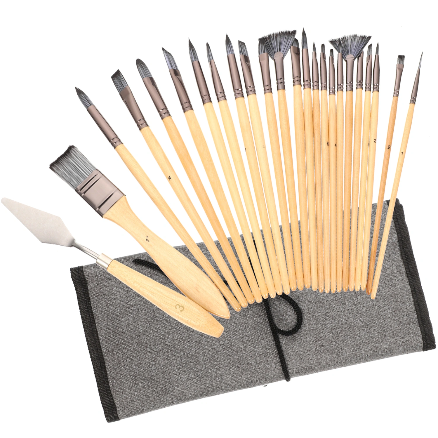 1 Set Painting Brushes Oil Paint Brushes Artist Paint Brushes Watercolor Painting Brushes Drawing Brushes