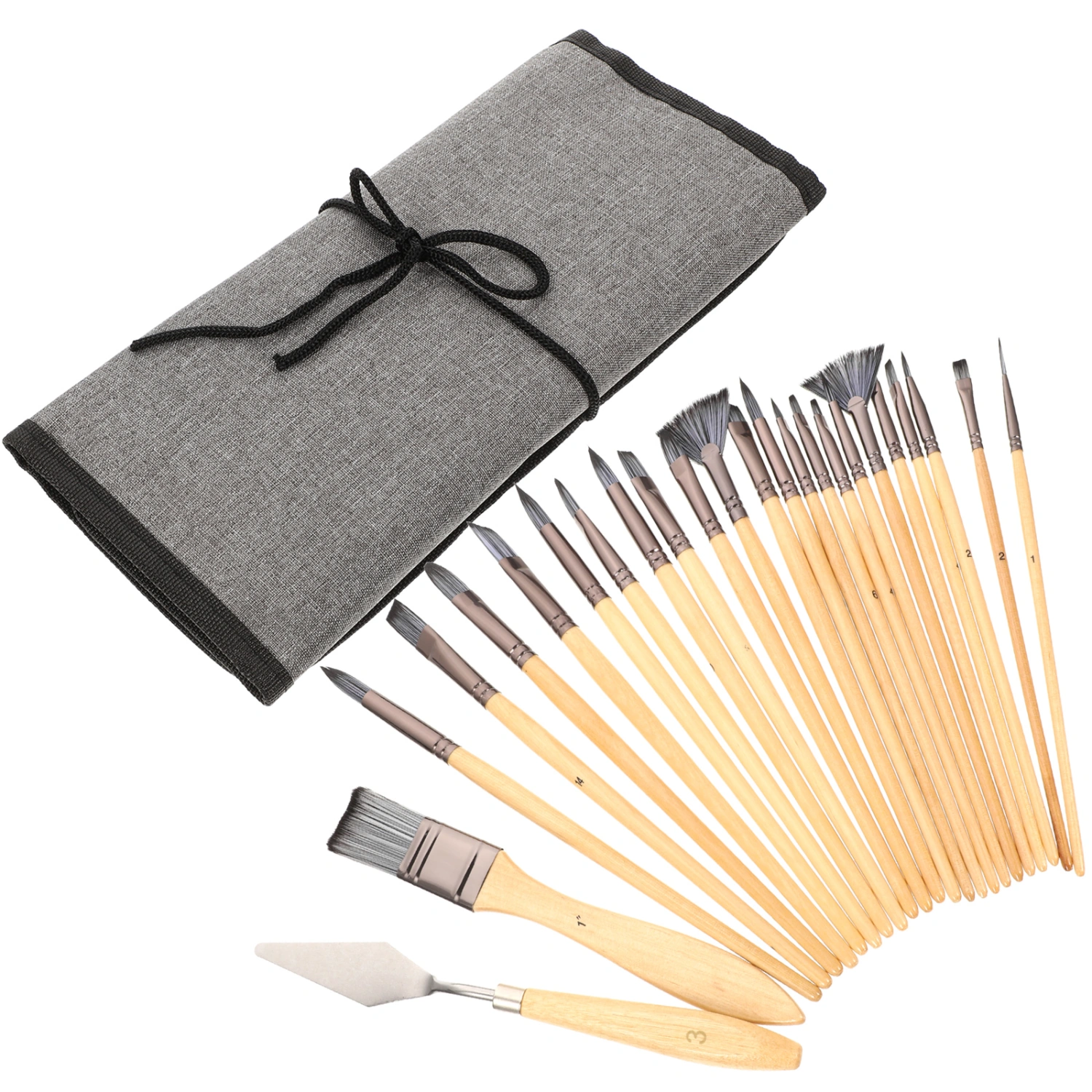 1 Set Painting Brushes Oil Paint Brushes Artist Paint Brushes Watercolor Painting Brushes Drawing Brushes