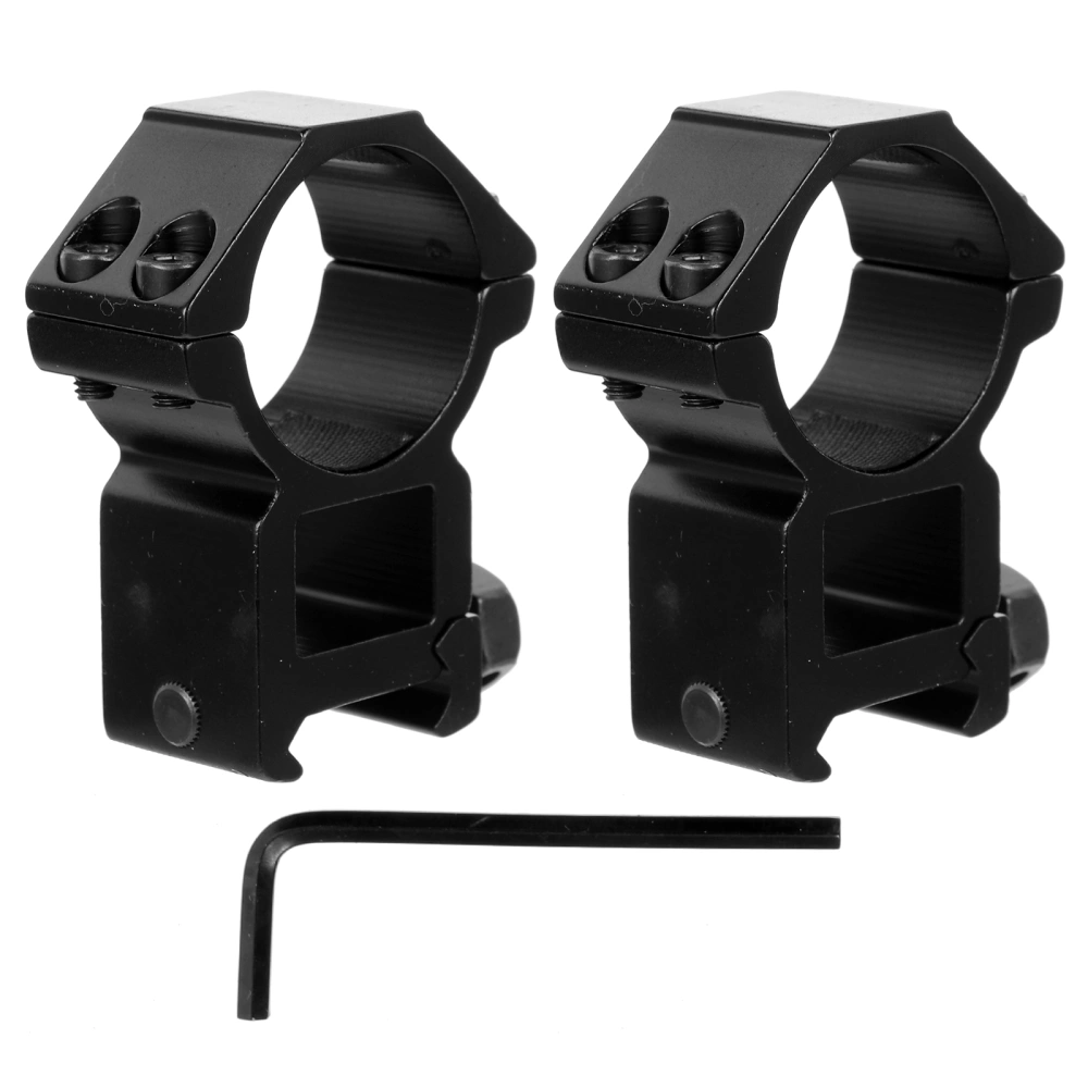 2Pcs Rifle Scope Mounts Quick Release Scope Rings Convenient Mount Kit Practical Aim Mounts