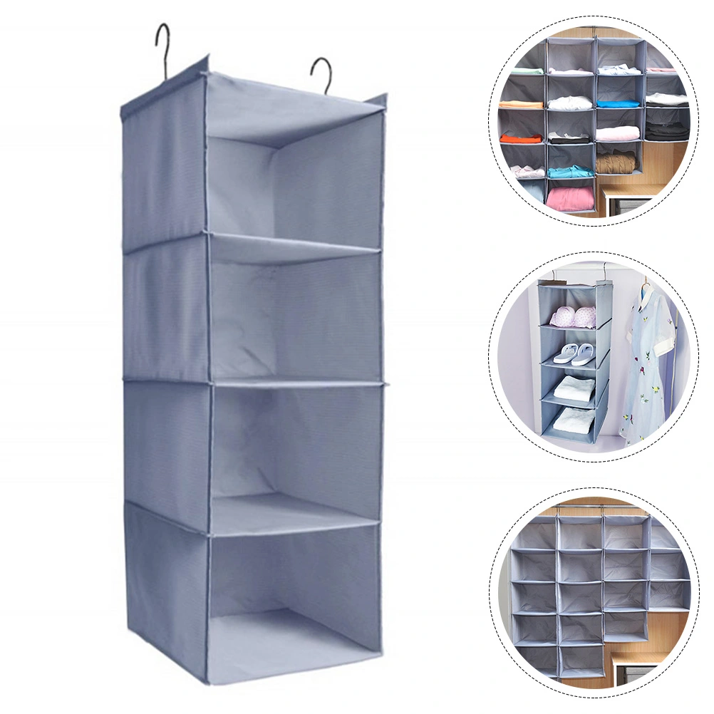 Clothing Hanging Storage Bag Closet Storage Pouch Washable Clothing Bag