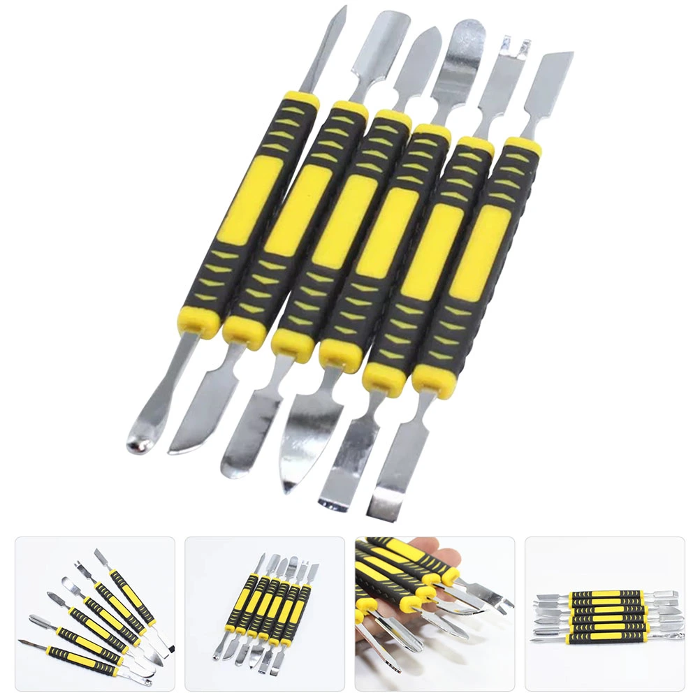1 Set Cell Phone Opening Tool Phone Prying Bar Repair Tool Metal Repair Pry Bar