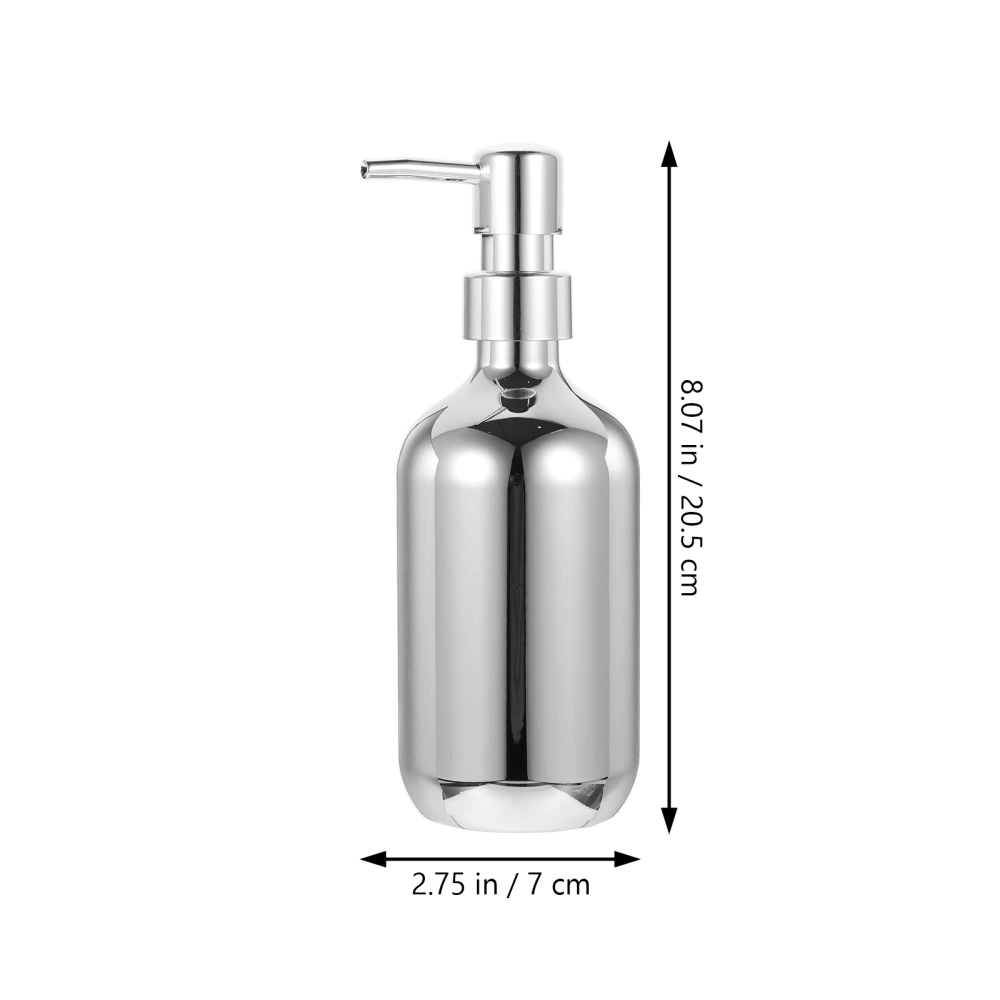 2Pcs Soap Dispenser with Pump Shampoo Bottle Dispenser Bathroom Soap Dispenser