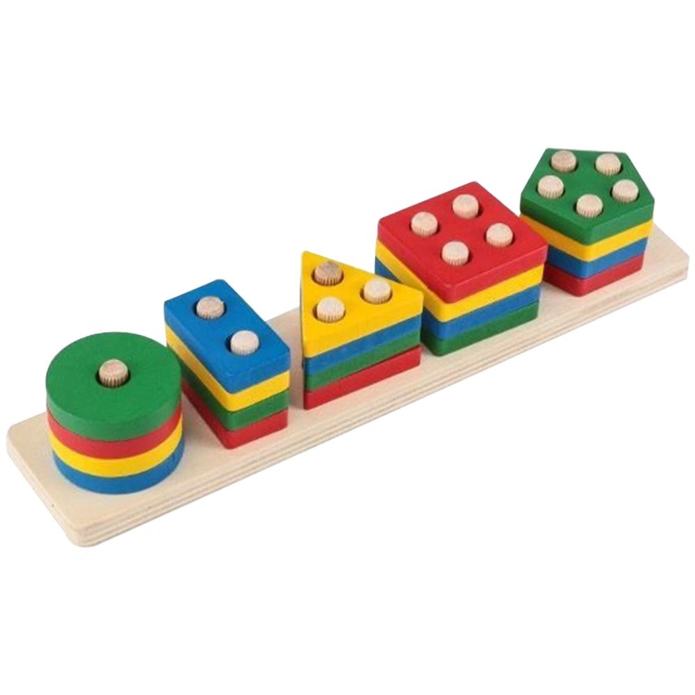 1 Set Shape Sorting Toys Classic Wooden Toy Kids Toys Wooden Toddler Toys