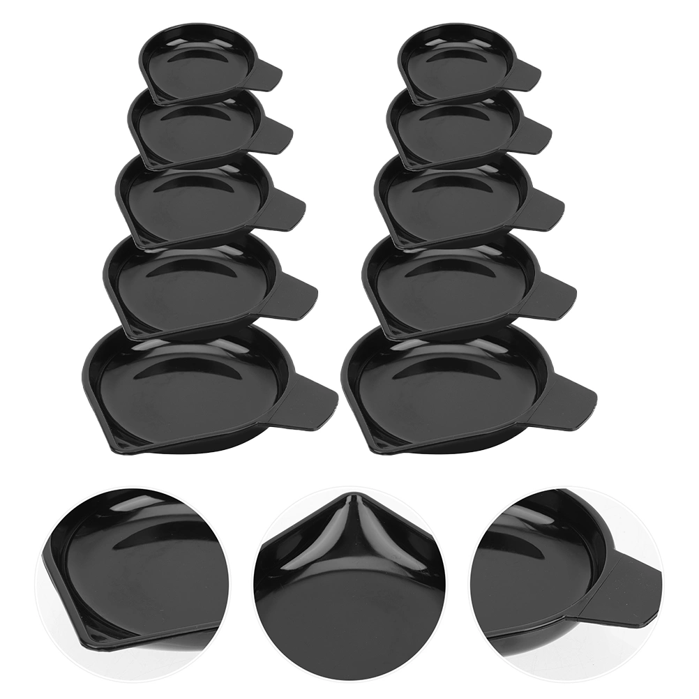 10pcs Plastic Scale Pan Powder Weighing Tray Digital Scale Pan Narrow Spout Weighing Dish