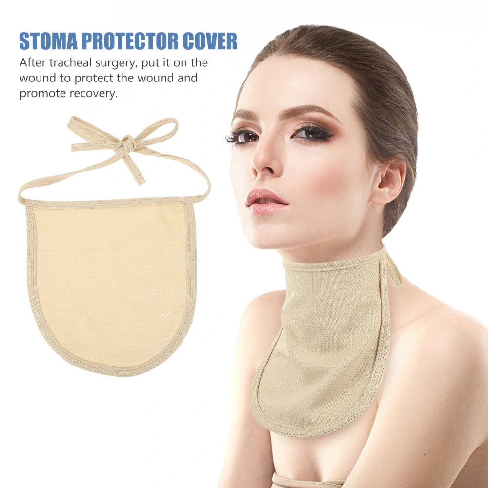 1 Pair of Neck Trachea Guard Covers Protective Cotton Covers Protective Throat Covers