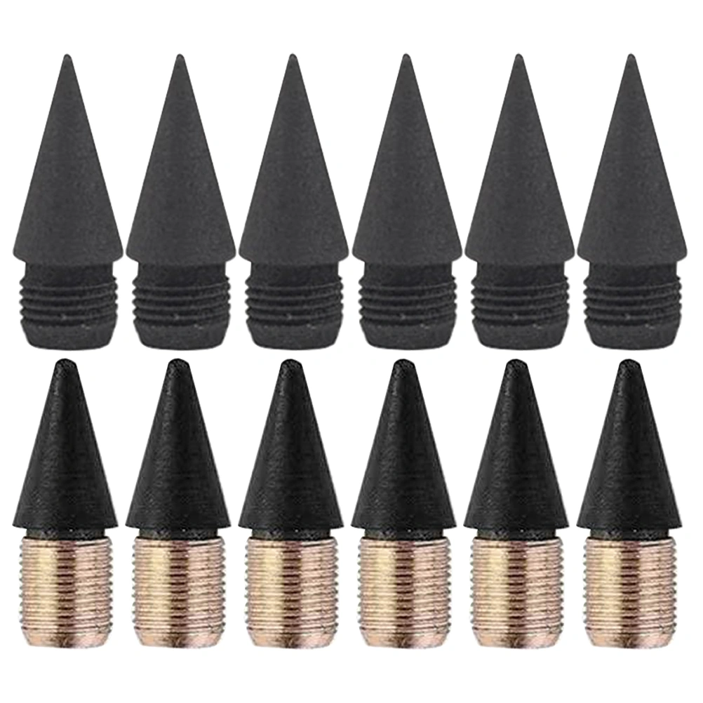 40Pcs Pencil Nibs Inkless Pencil Tip Everlasting Writing Nibs School Office Supplies