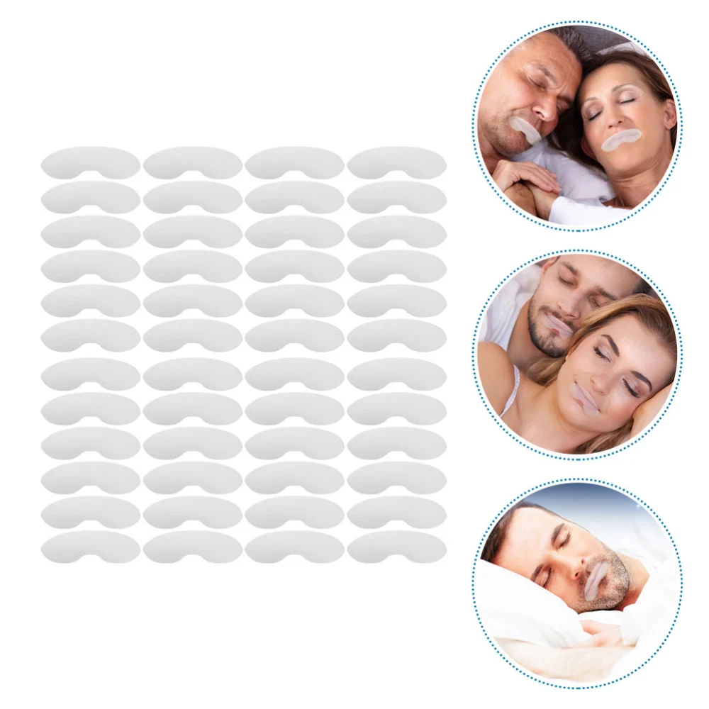 90 Sheets of Mouth Breathing Tapes Skin-friendly Anti-snoring Mouth Tapes Practical Breathing Tapes