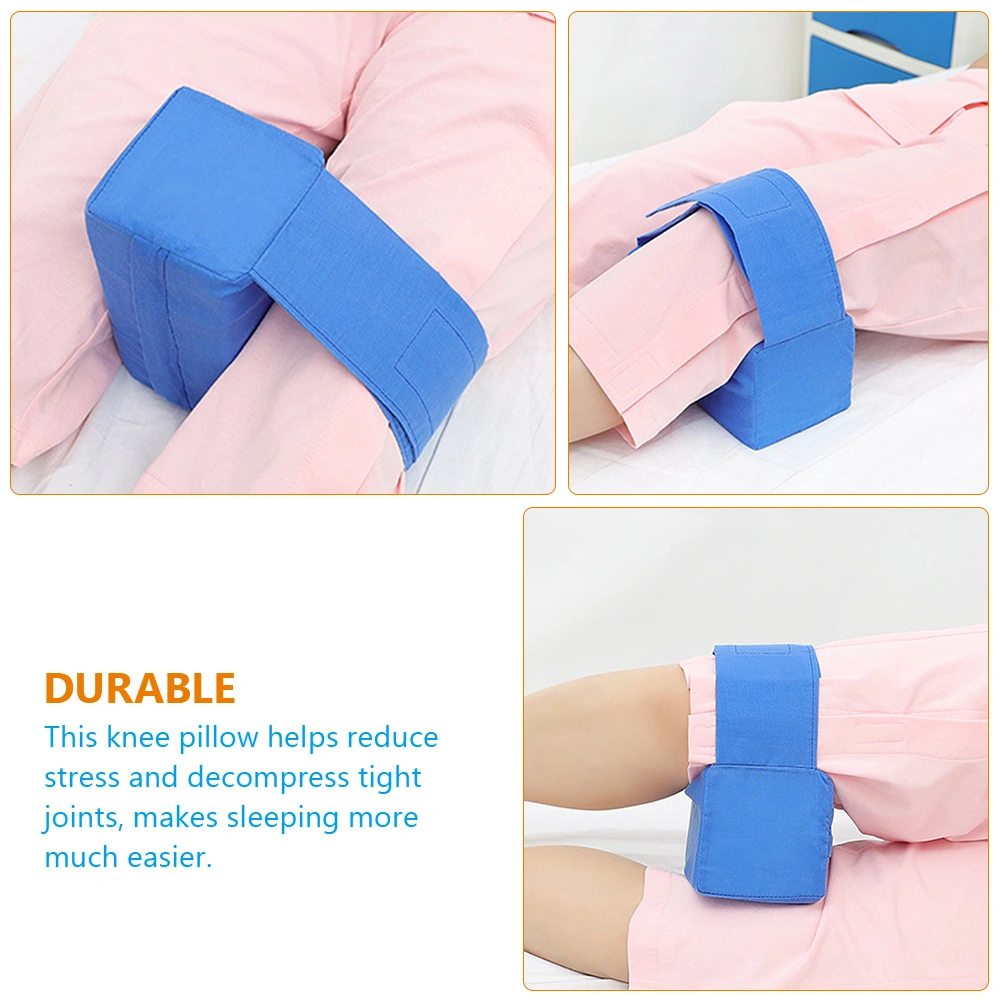 Leg Pillow Household Soft Sleeping on Side Knee Rest Sponge Pillow Knee Cushion for Elderly
