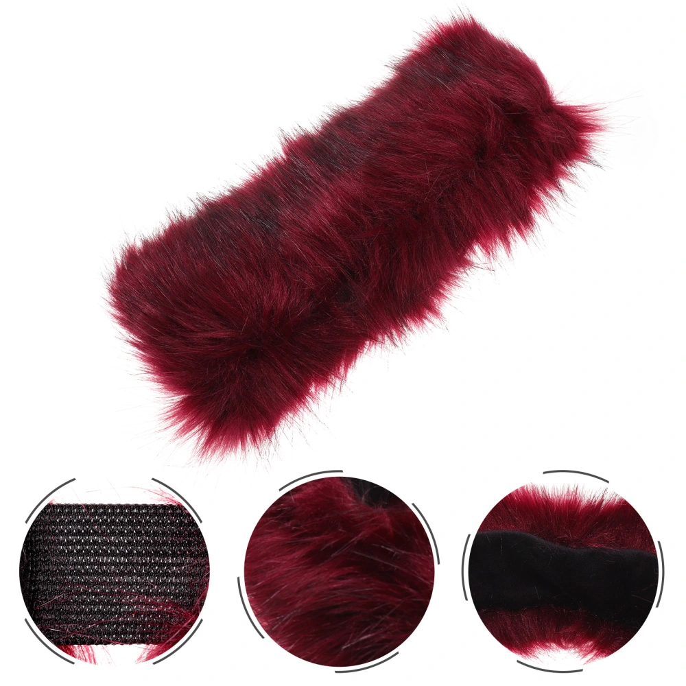 Artificial Fur Headband Faux Fur Headband Decorative Warm Headband Ear Protection Headband