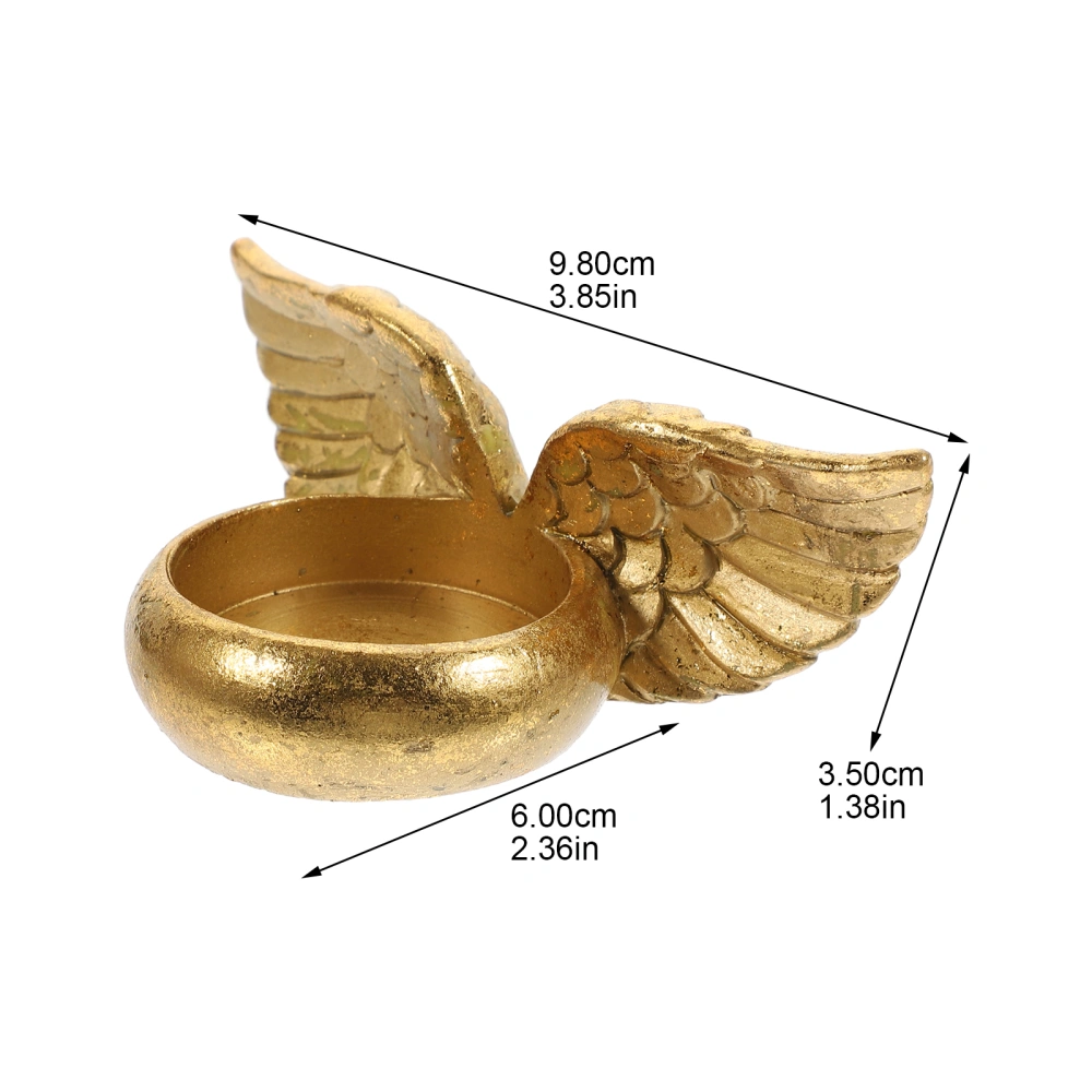 Nordic Style Candle Holder Angel Wing Candle Holder for Wedding Party Banquet