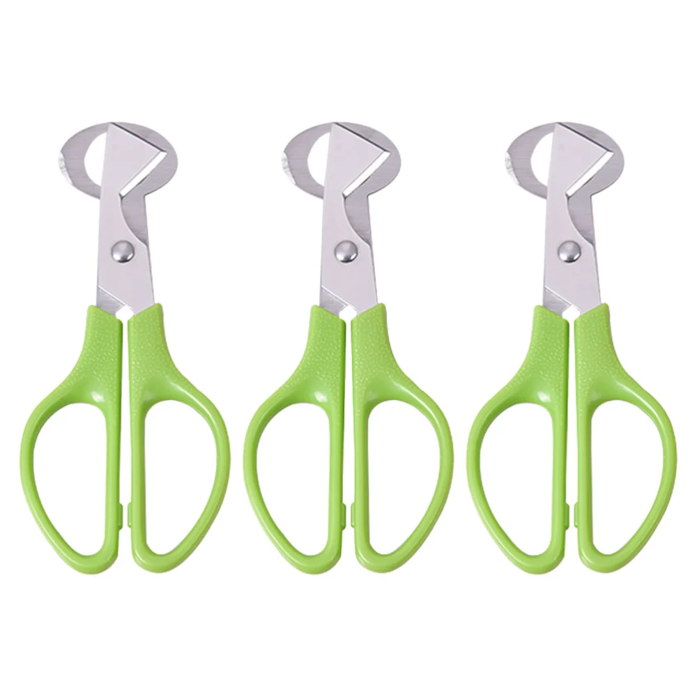 3Pcs Quail Egg Scissors Portable Pigeon Egg Scissor Egg Shell Cutter Tools Kitchen Scissors