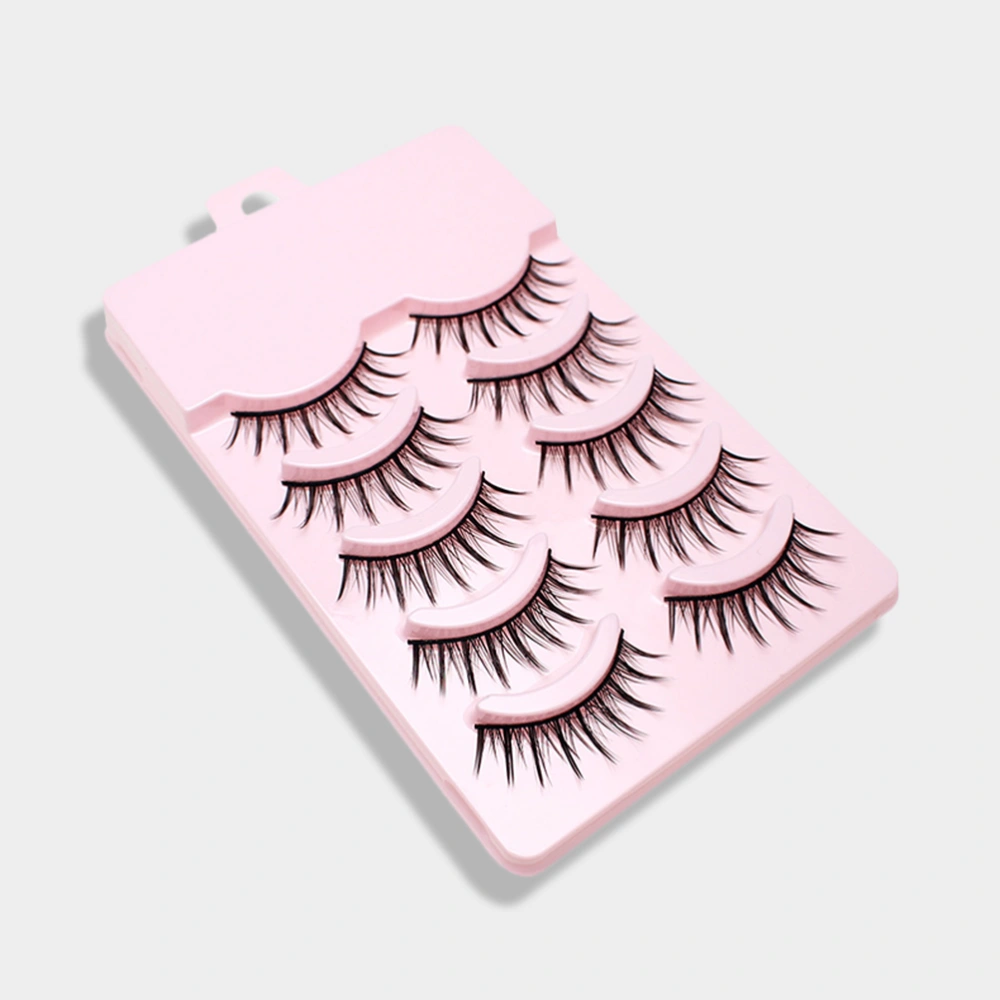 10 Pairs False Eyelashes Women Makeup Eyelashes Fluffy Eyelashes Extensions