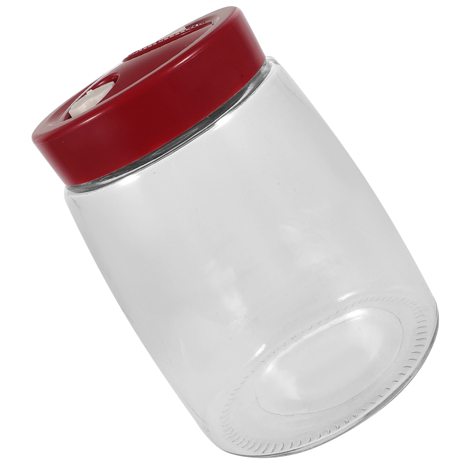 Glass Pickle Jar Transparent Fermenting Jar Household Pickle Fermenting Jar Clear Glass Wine Bottle