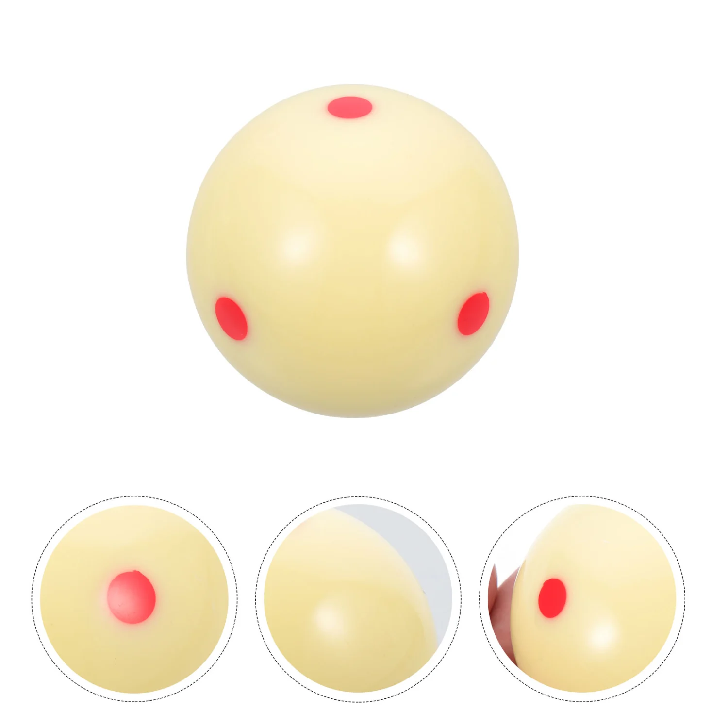 Resin Billiard Ball Billiard Training Ball Wear-resistant Billiard Ball Reusable Pool Ball for Billiard