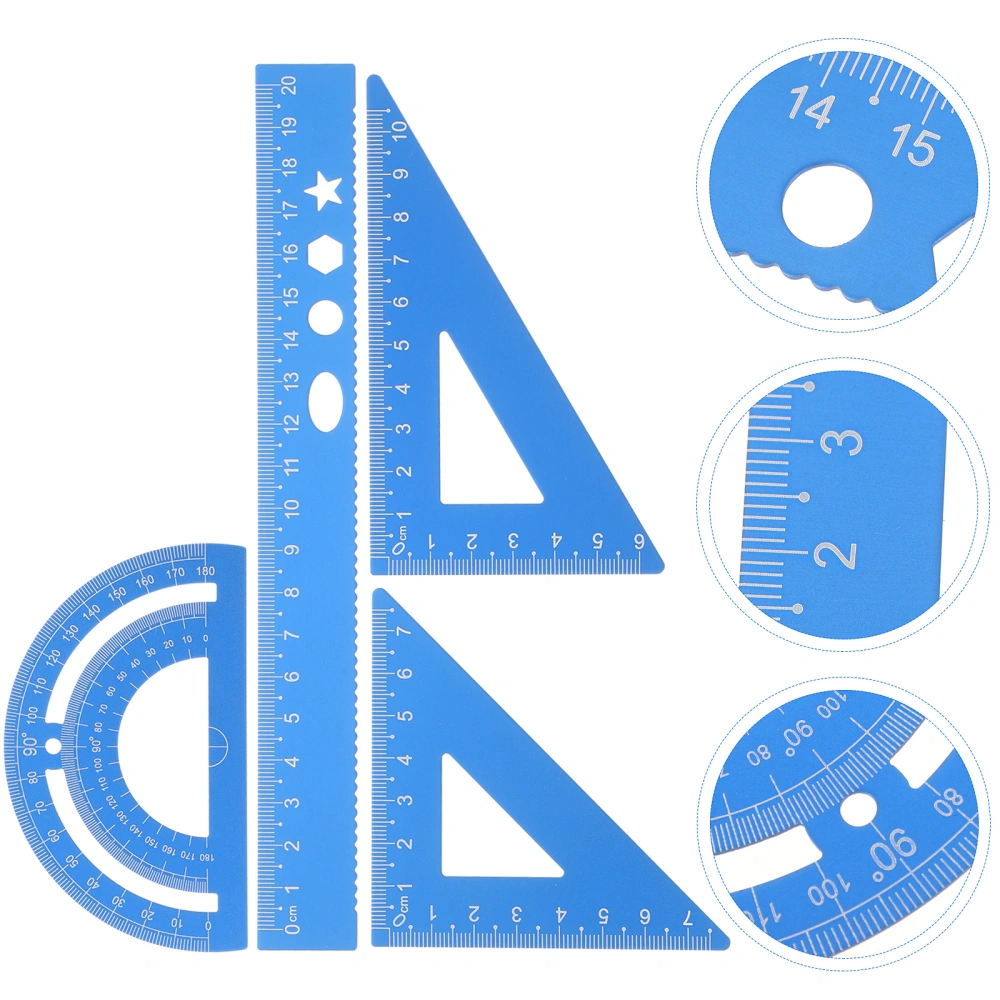 1 Box of Professional Student Drafting Kit Engineering Drawing Supplies Precise Measuring Kit