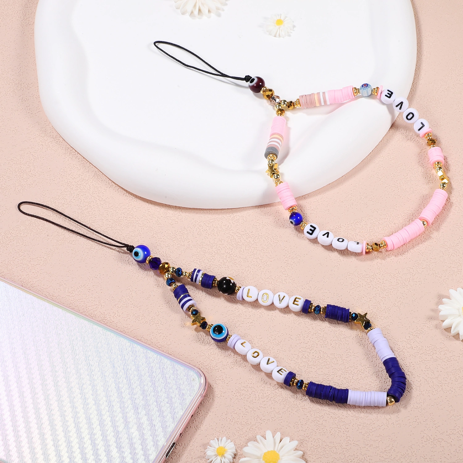 2pcs Phone Lanyard Cell Phone Wrist Lanyard Mobile Phone Case Wrist Strap