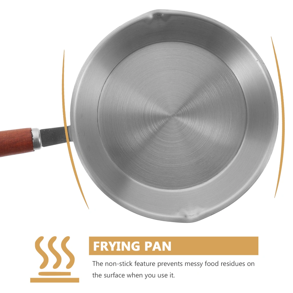 Stainless Steel Frying Pan Nonstick Frying Pan Stainless Skillet Kitchen Cooking Pan