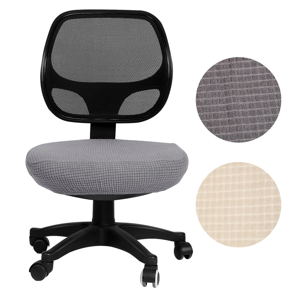 2 Pcs Stretch Chair Covers Simple Seat Covers for Office Chairs Swivel Chairs