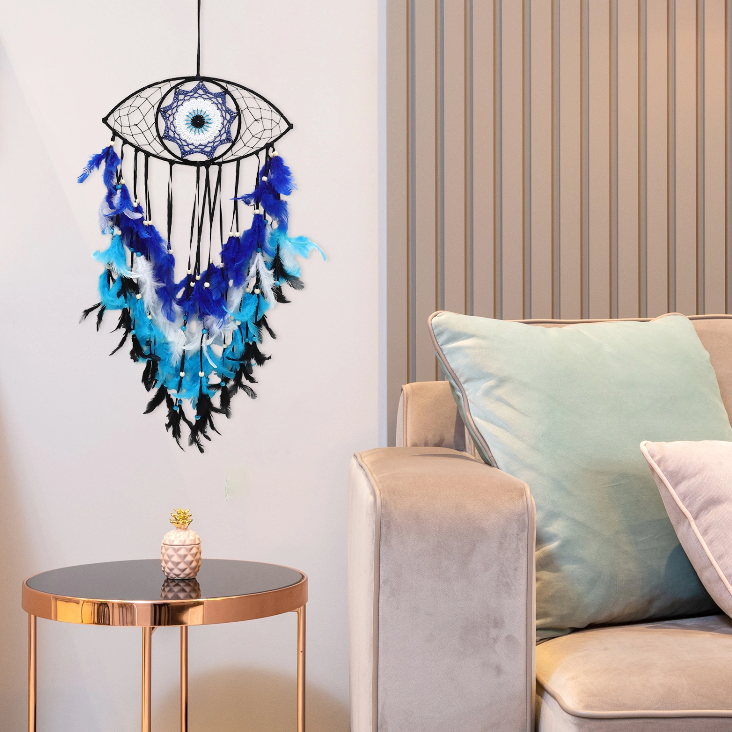 Dream Catcher Evil Eye Dream Catcher Wall  Decor Luck Dreamcatcher Charm for Home Offices