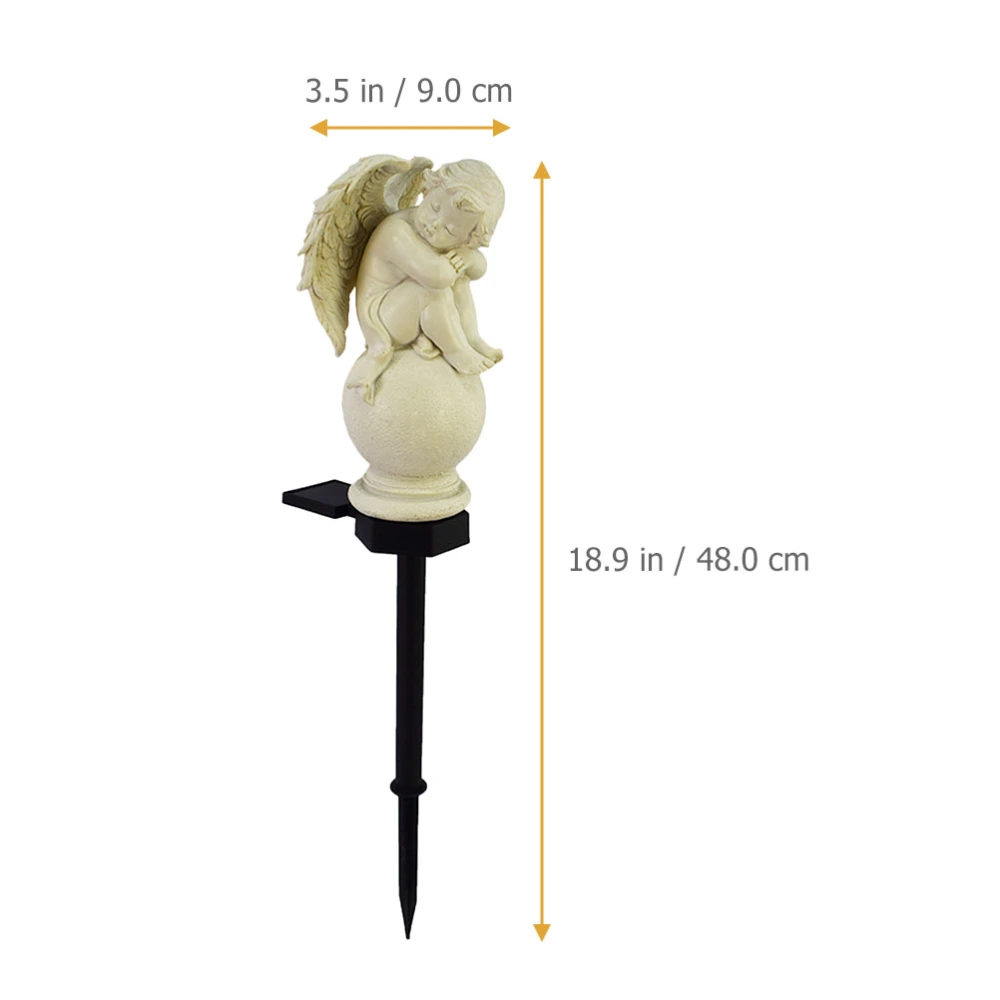 Little Angel Garden Solar Light Outdoor Decorative Light Yard Lawn Stake Light