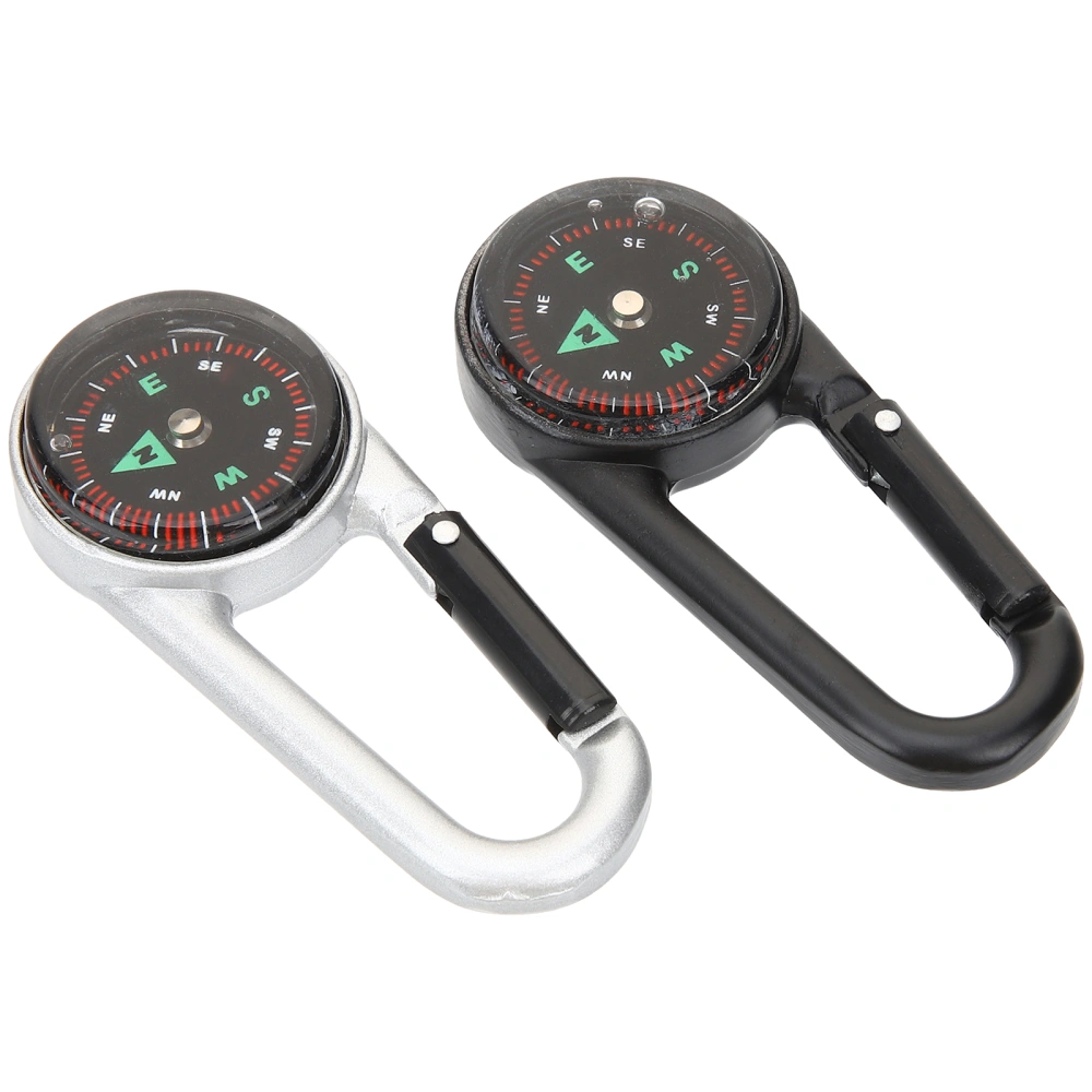 2Pcs Portable Compass Pocket Compass Outdoor Survival Compass Outdoor Survival Supply