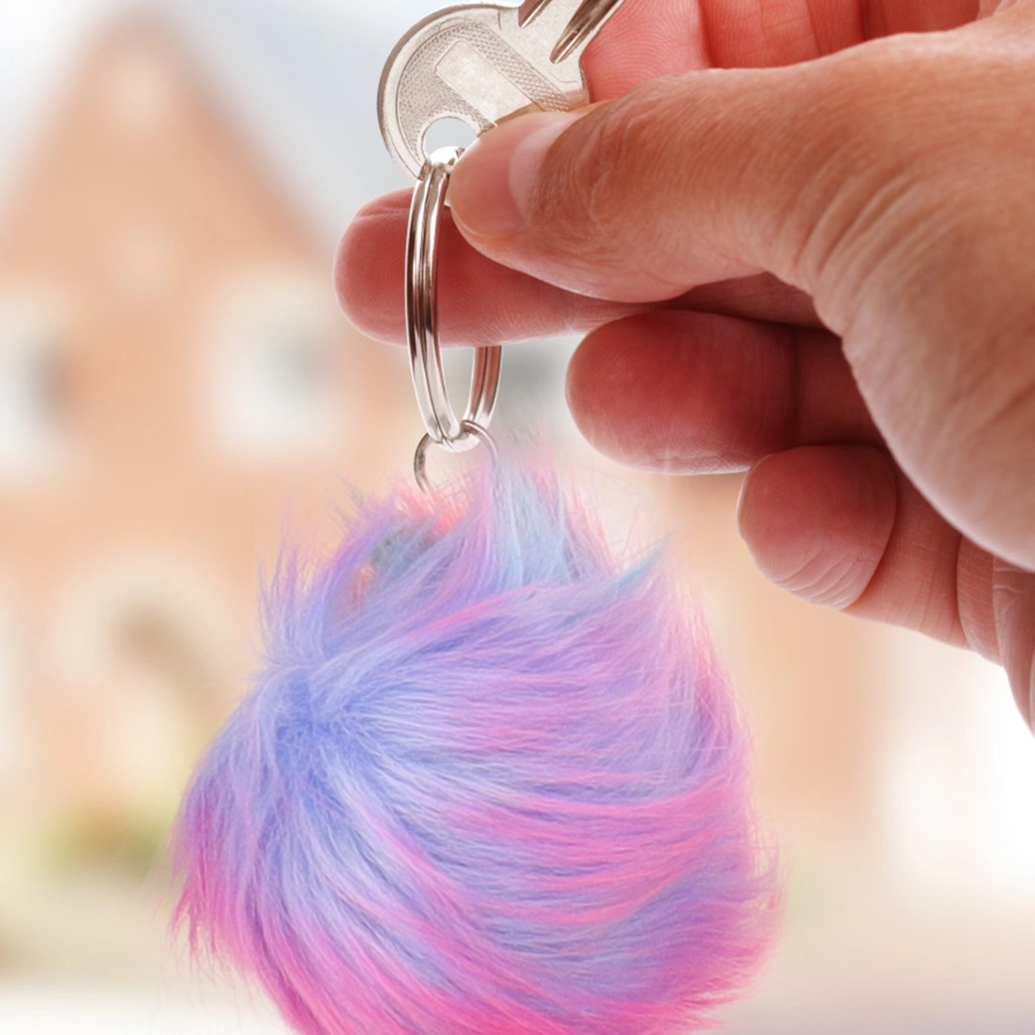 30Pcs Decorative Pom Poms Fluffy Pom Poms Artificial Wool Pom Poms Craft DIY Pendants