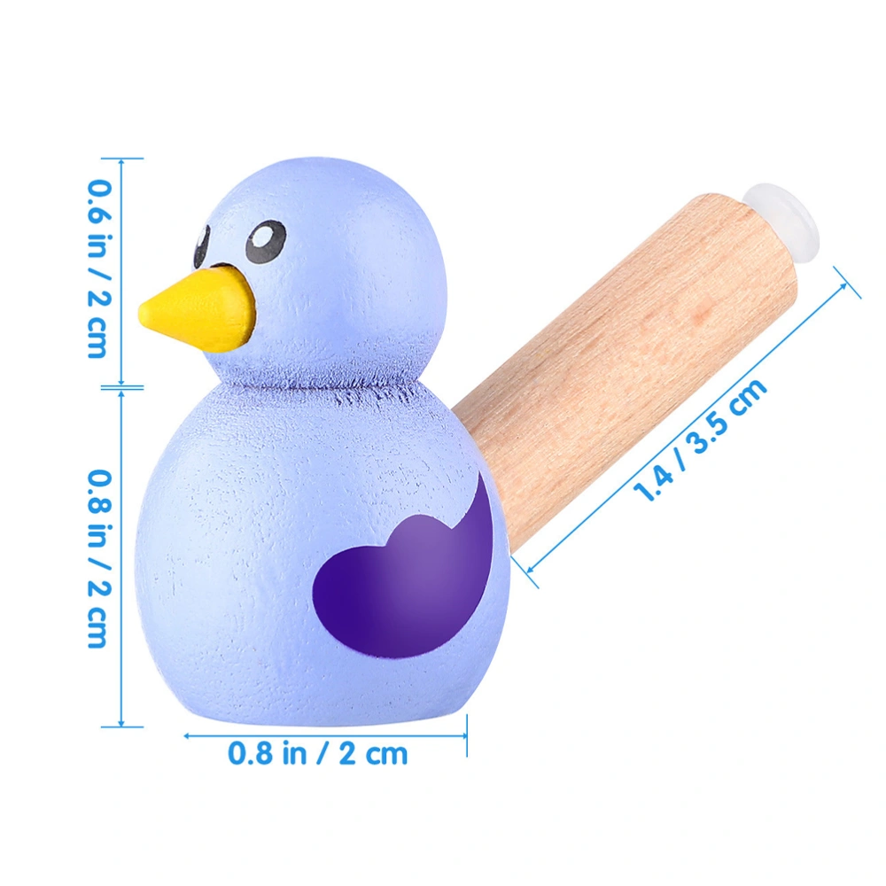 8Pcs Kids Bird Whistle Toys Wooden Whistle for Kids Cartoon Bird Whistles Small Whistle Toys