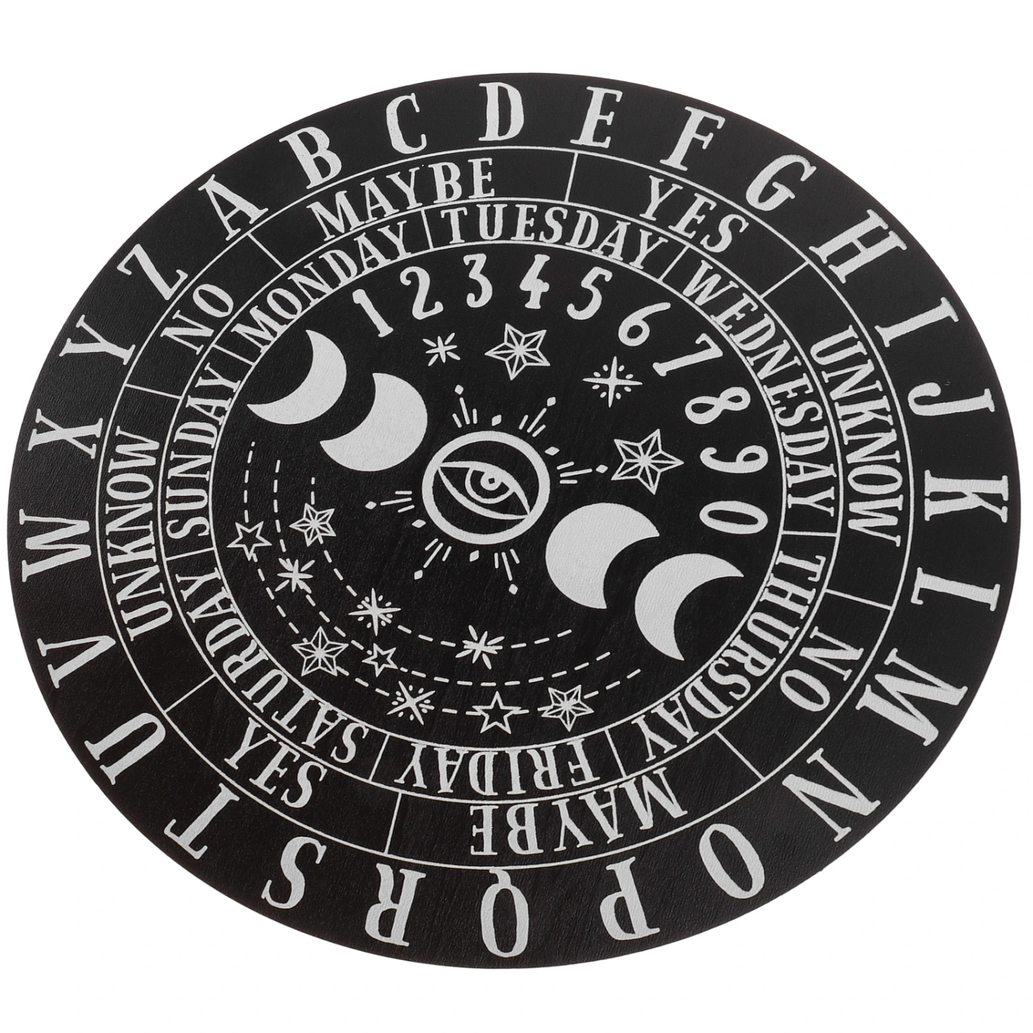 Wooden Divination Board Wiccan Altar Supply Home Party Desktop Divination Prop