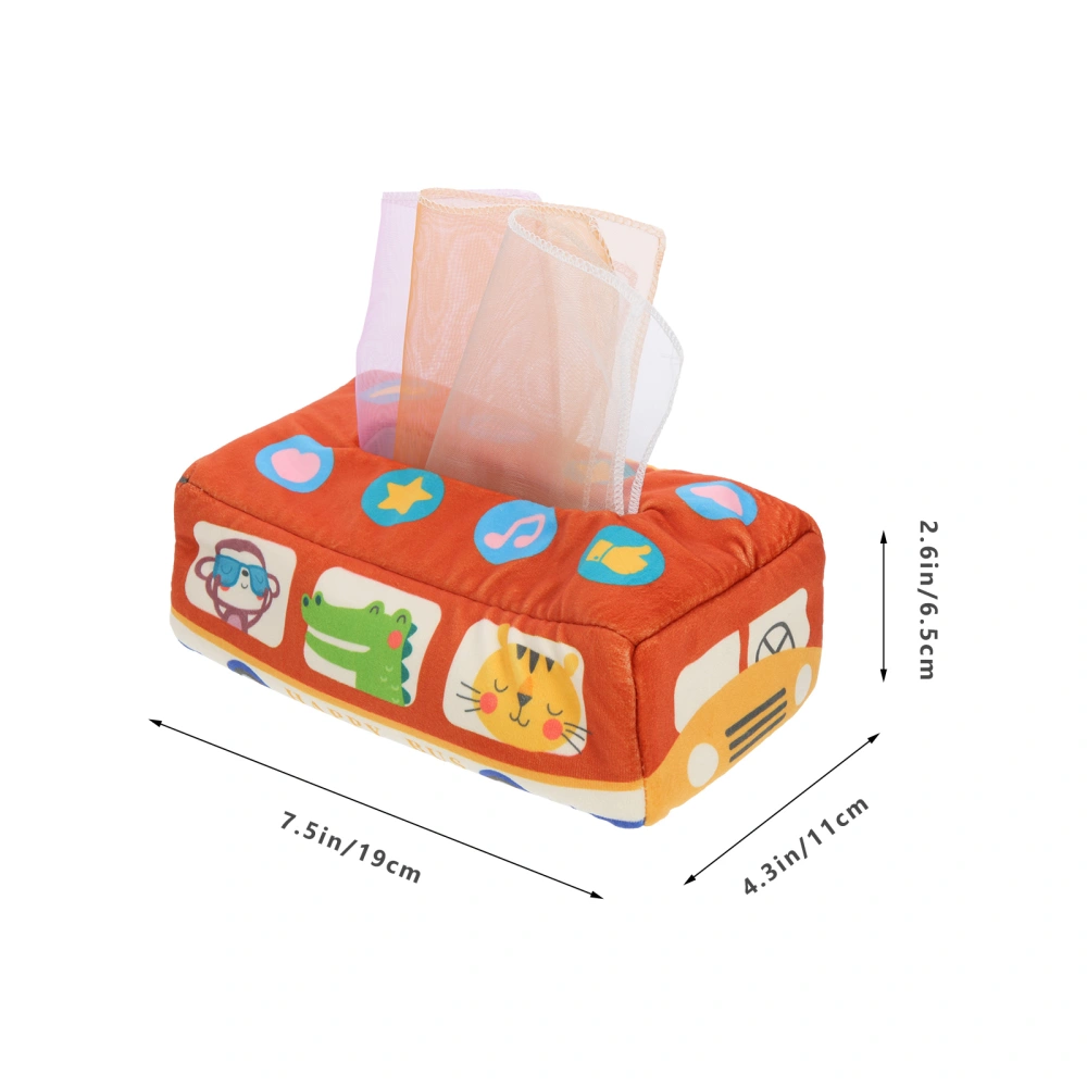 1 Set Toddler Tissue Box Toy Baby Finger Exercise Toy Infant Sensory Toy