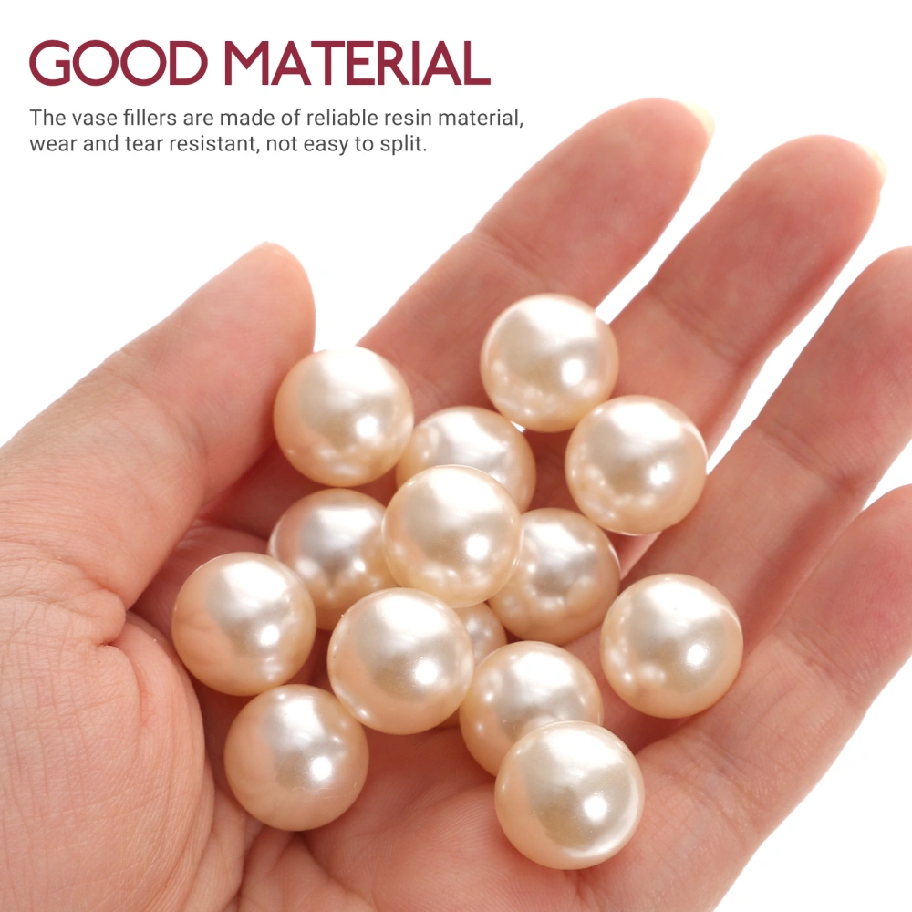 1 Set of Exquisite Vase Filler Decorative Resin Floating Craft Pearl Charm Vase Decor Floating Bead for Vase