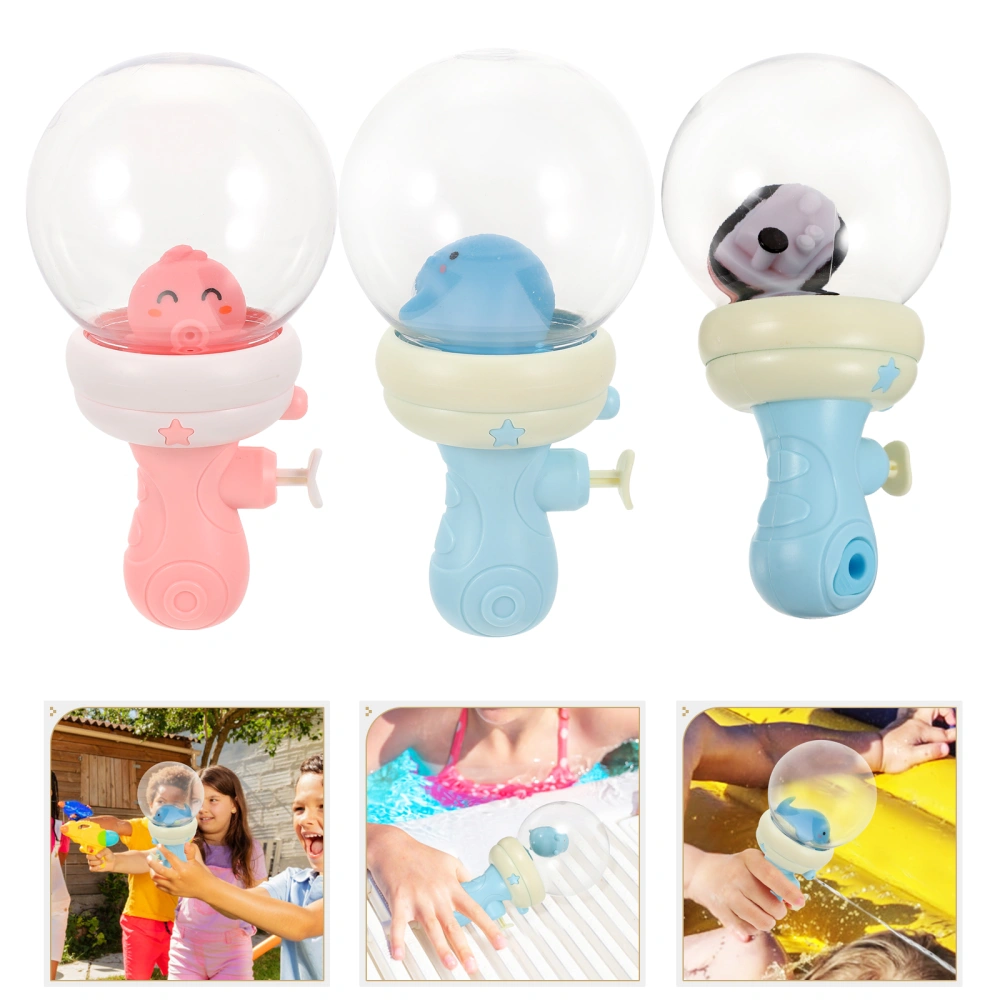 3Pcs Kids Glowing Water Shooter Kids Pool Water Toy Kids Bathing Toy Luminous Water Shooter