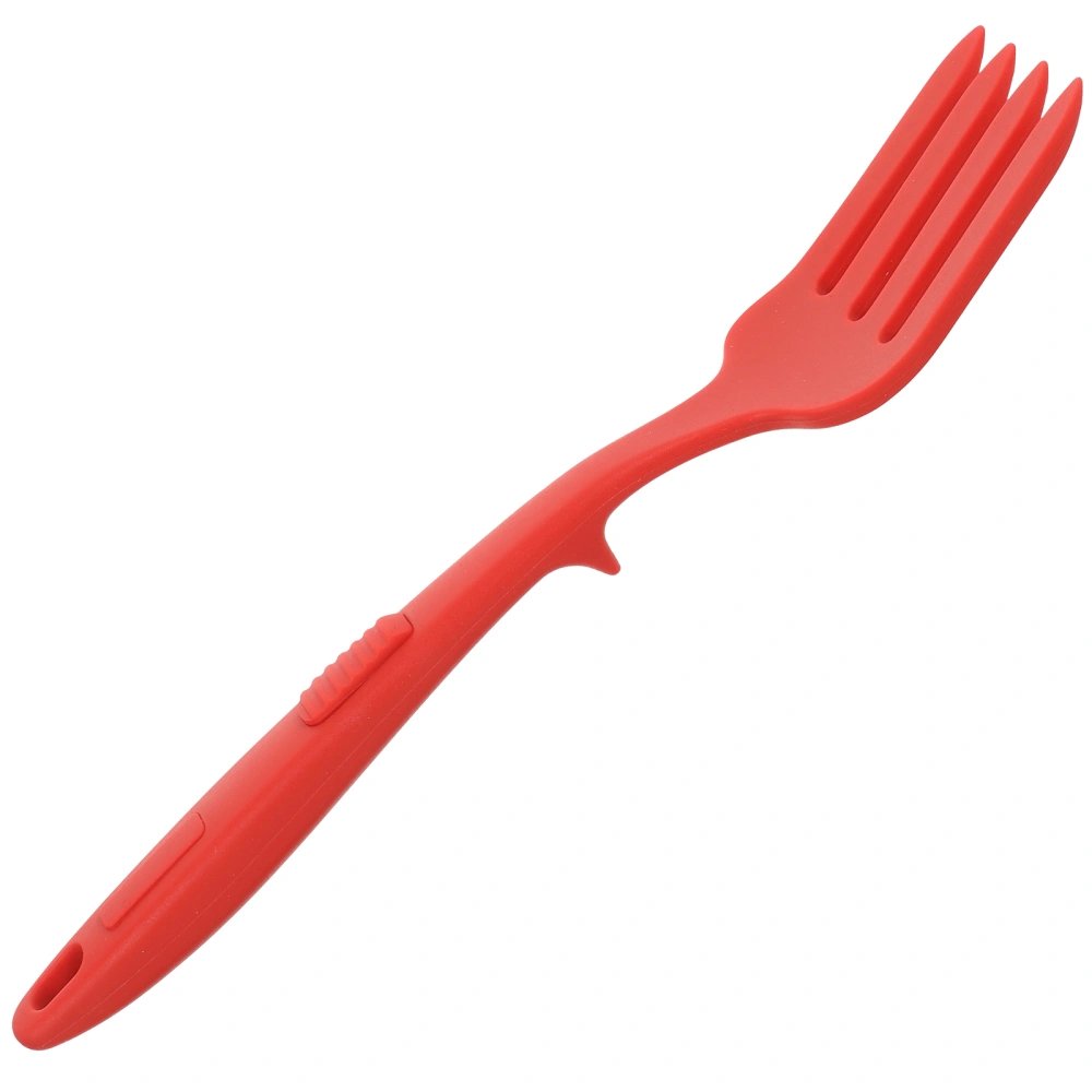 Kitchen Pasta Server Fork Reusable Cooking Food Fork Washable Large Fork Ergonomic Food Fork