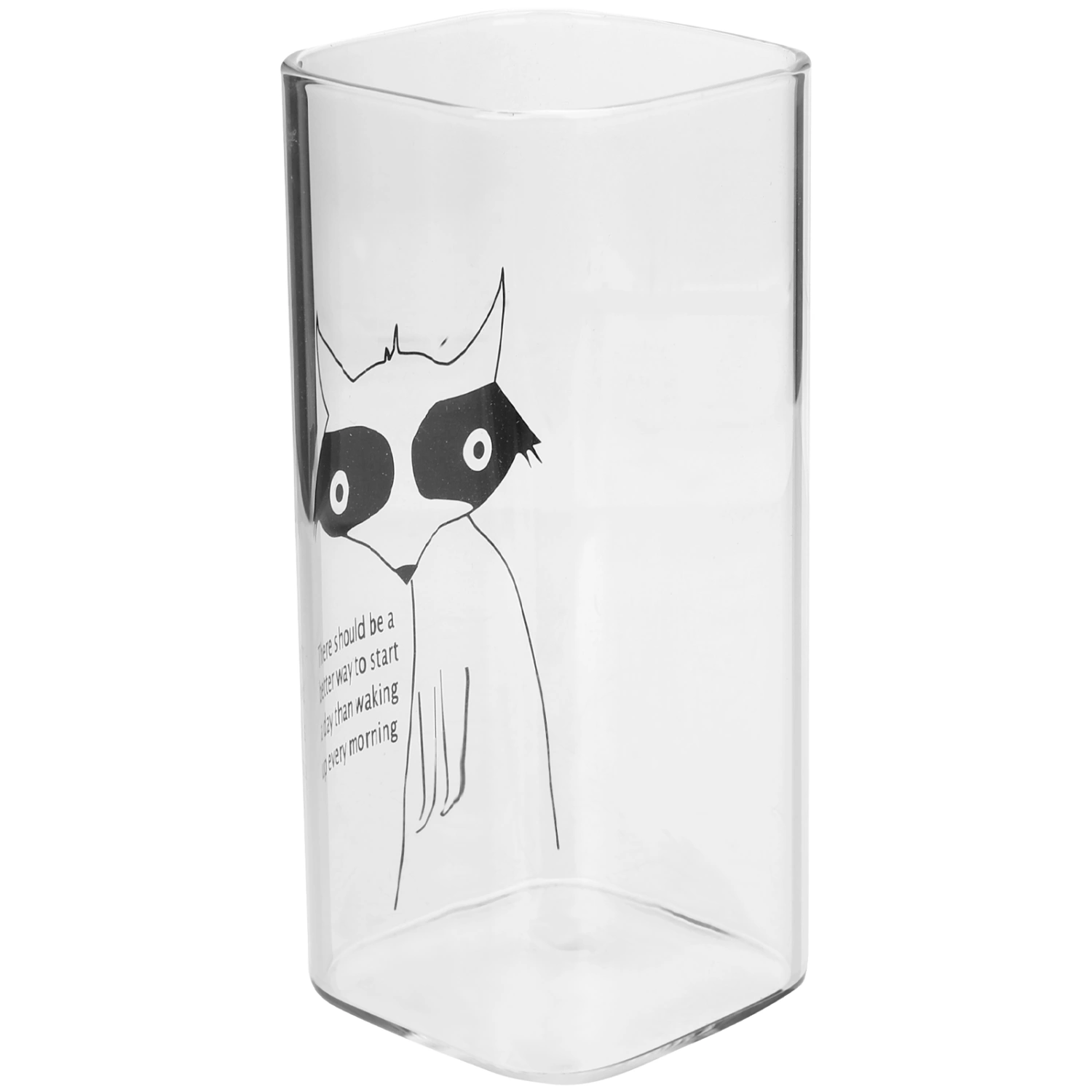 2Pcs Simple Drinking Mug glass Drinking Cup Tea Mug Water Cup Mug for Milk
