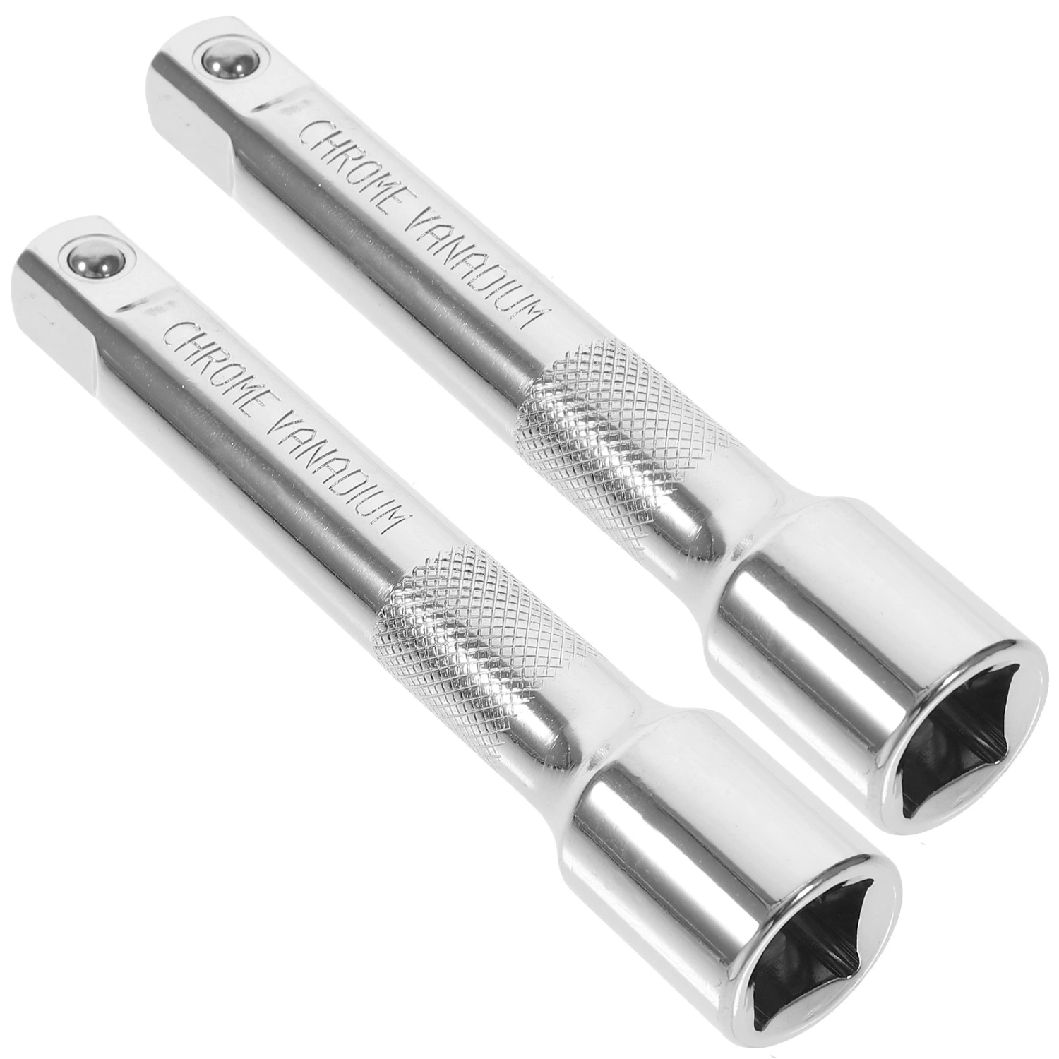 2pcs Socket Wrench Extension 1/2 Drive Extension Ratchet Extender Shaft
