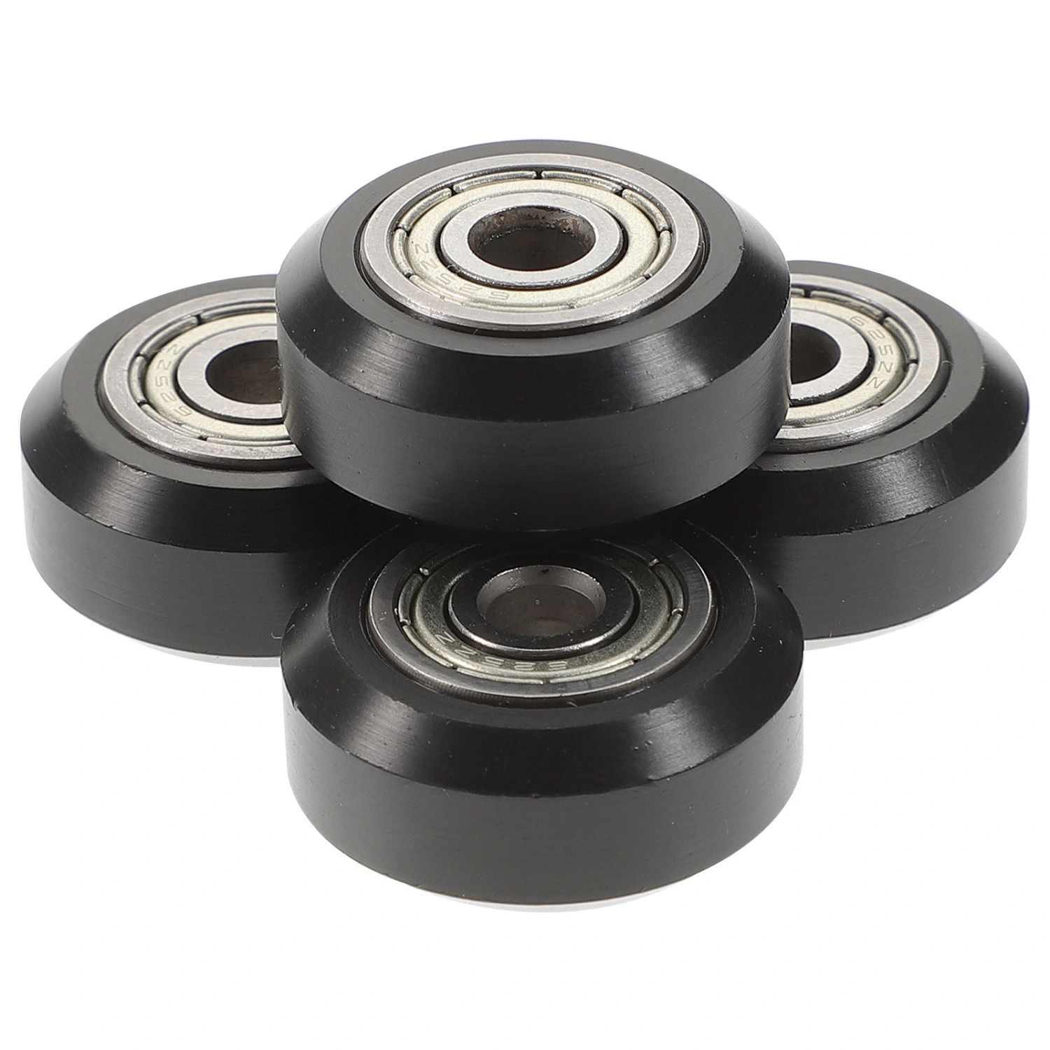 4pcs Roller Wheel 3d Printer Pulley Wheel Passive Round Pulley 3d Printer Supply