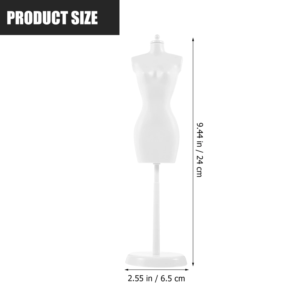 3Pcs Doll Dress Cloth Stand Doll Garment Display Support Holder Doll Mannequin Model Stand