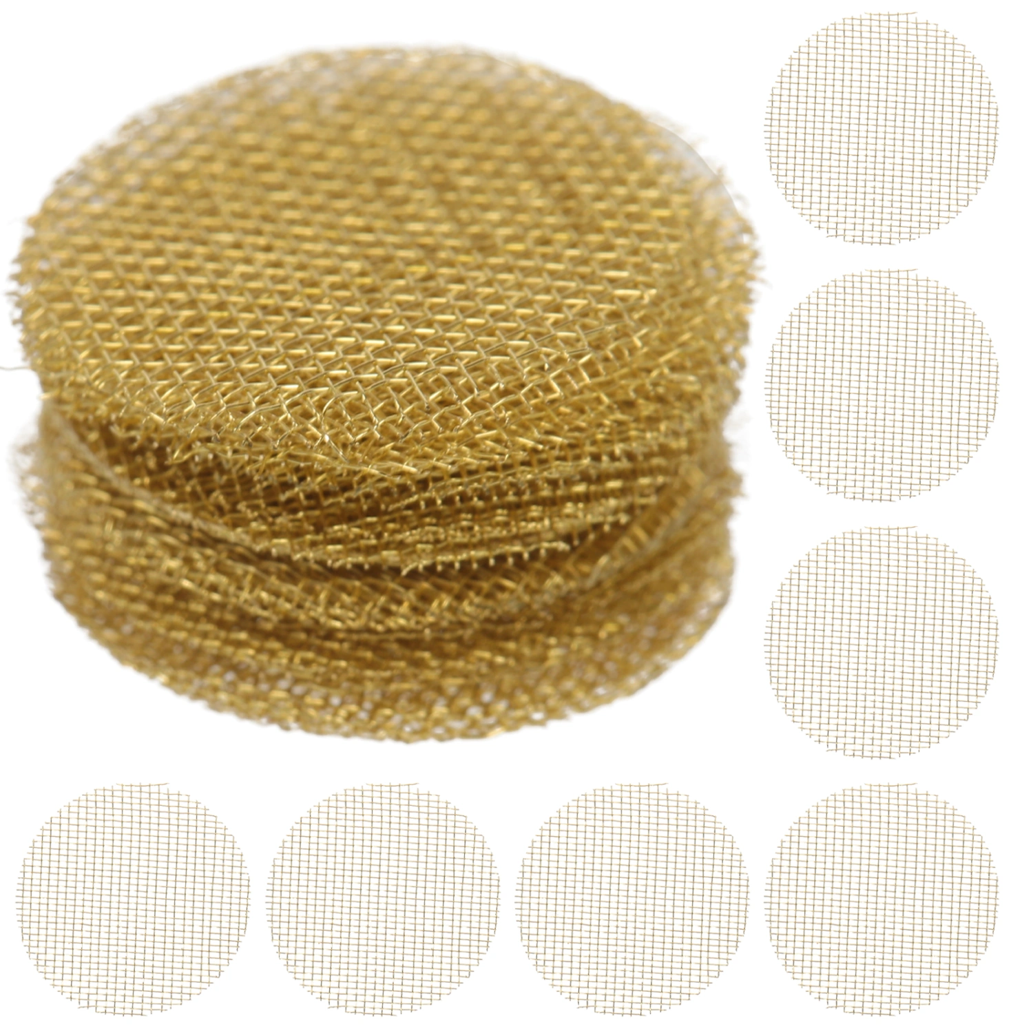500Pcs Professional Pipe Meshes Household Pipe Nets Convenient Pipe Filters Pipe Accessory